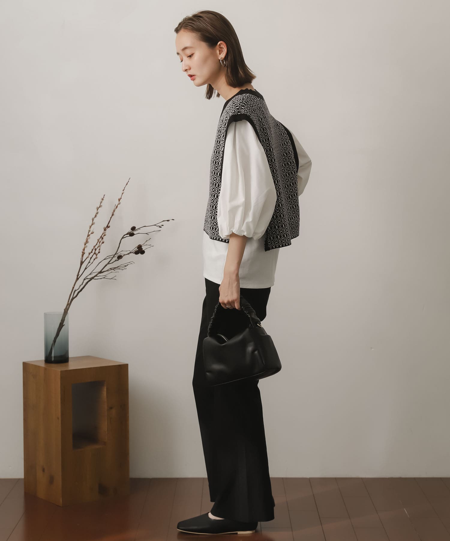 身長：169cm サイズ：one