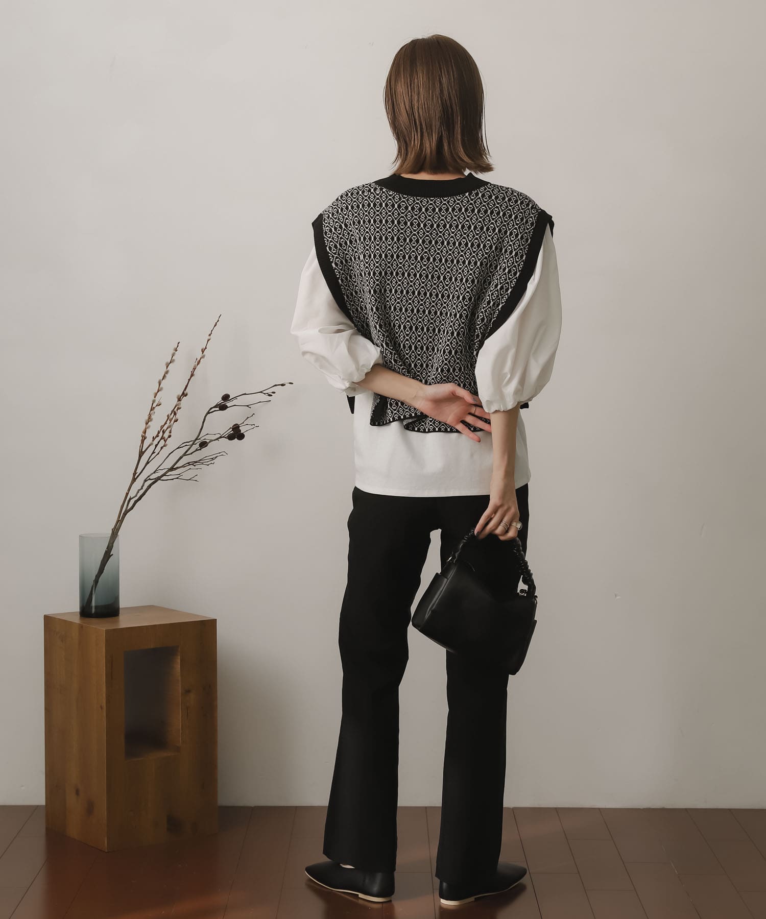 身長：169cm サイズ：one