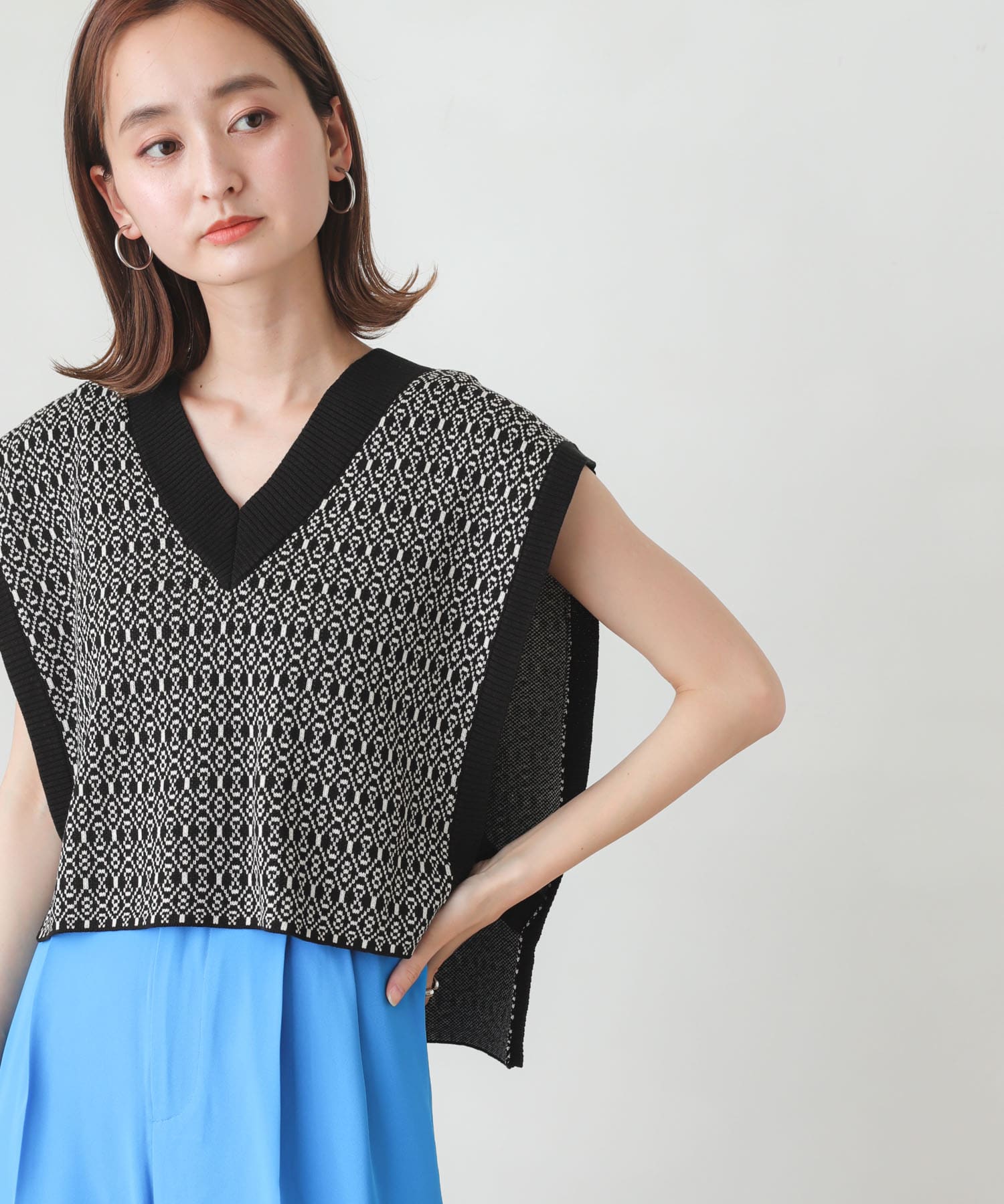 身長：169cm サイズ：one