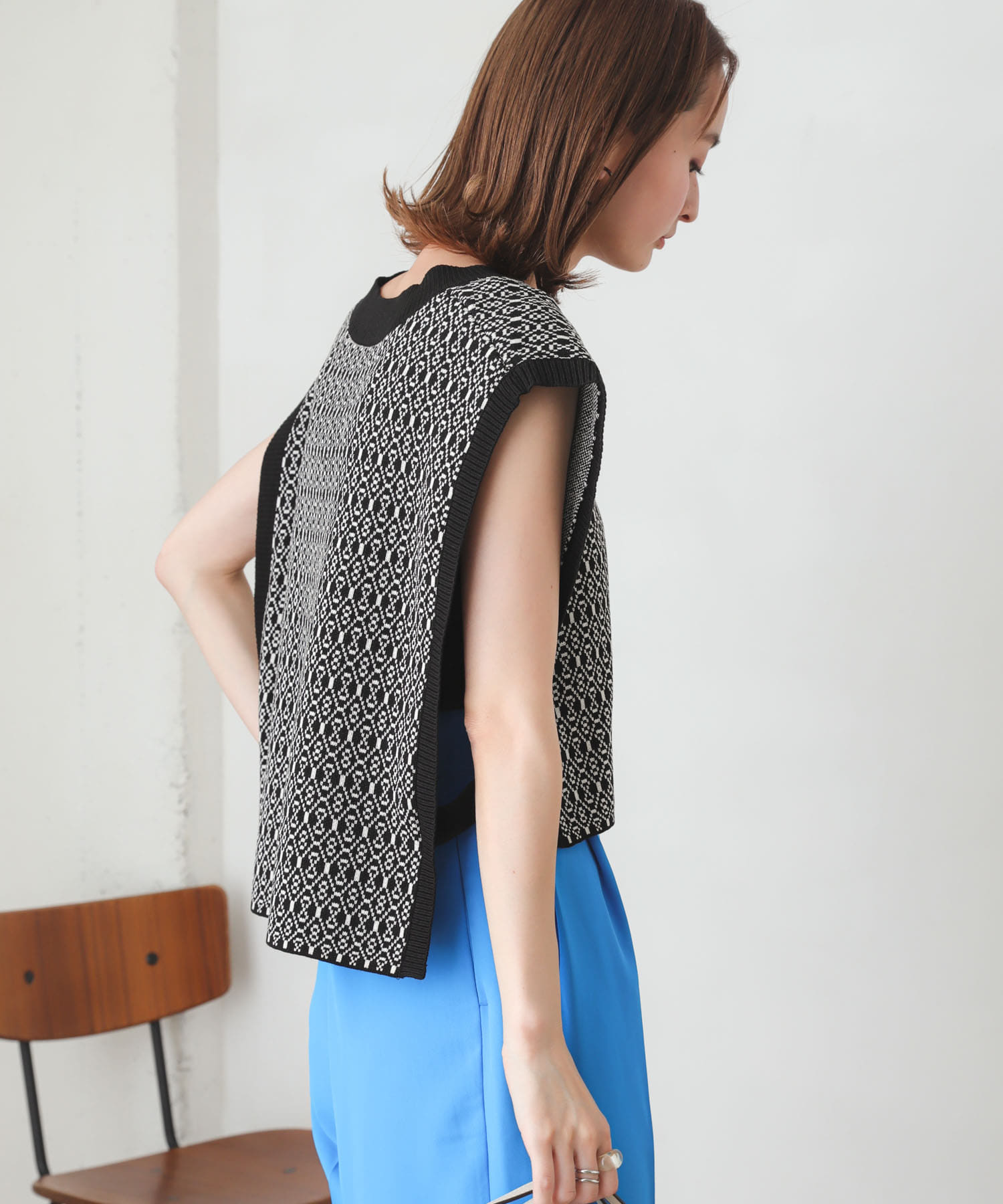 身長：169cm サイズ：one