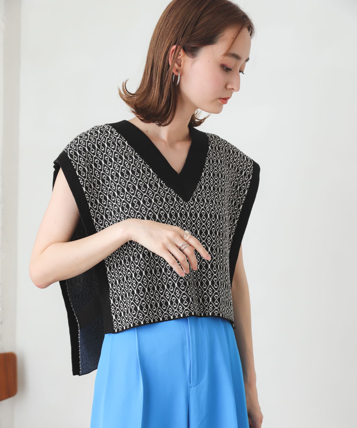 身長：169cm サイズ：one