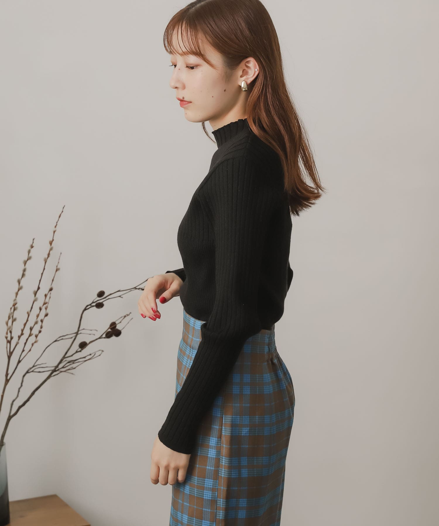 身長：156cm サイズ：one