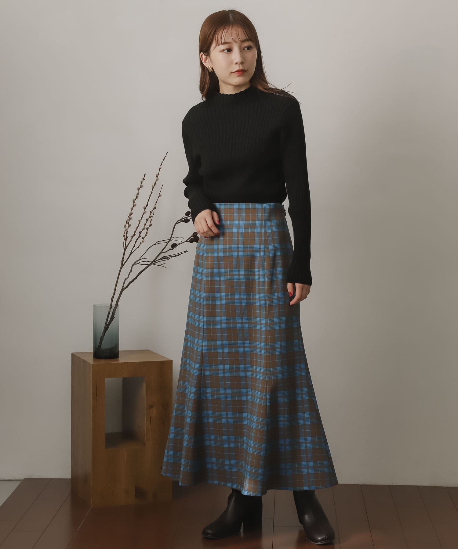身長：156cm サイズ：one