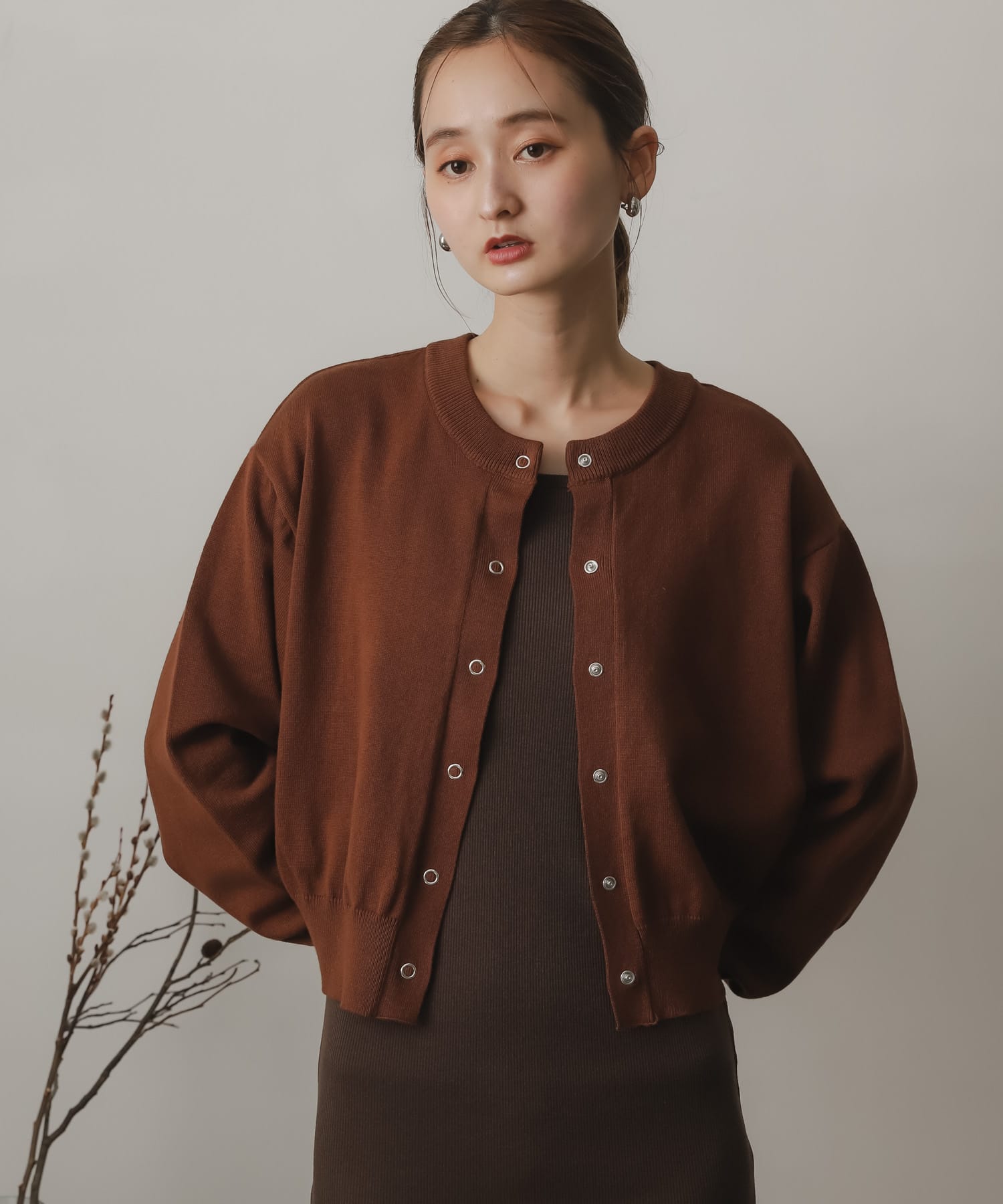 身長：169cm サイズ：one