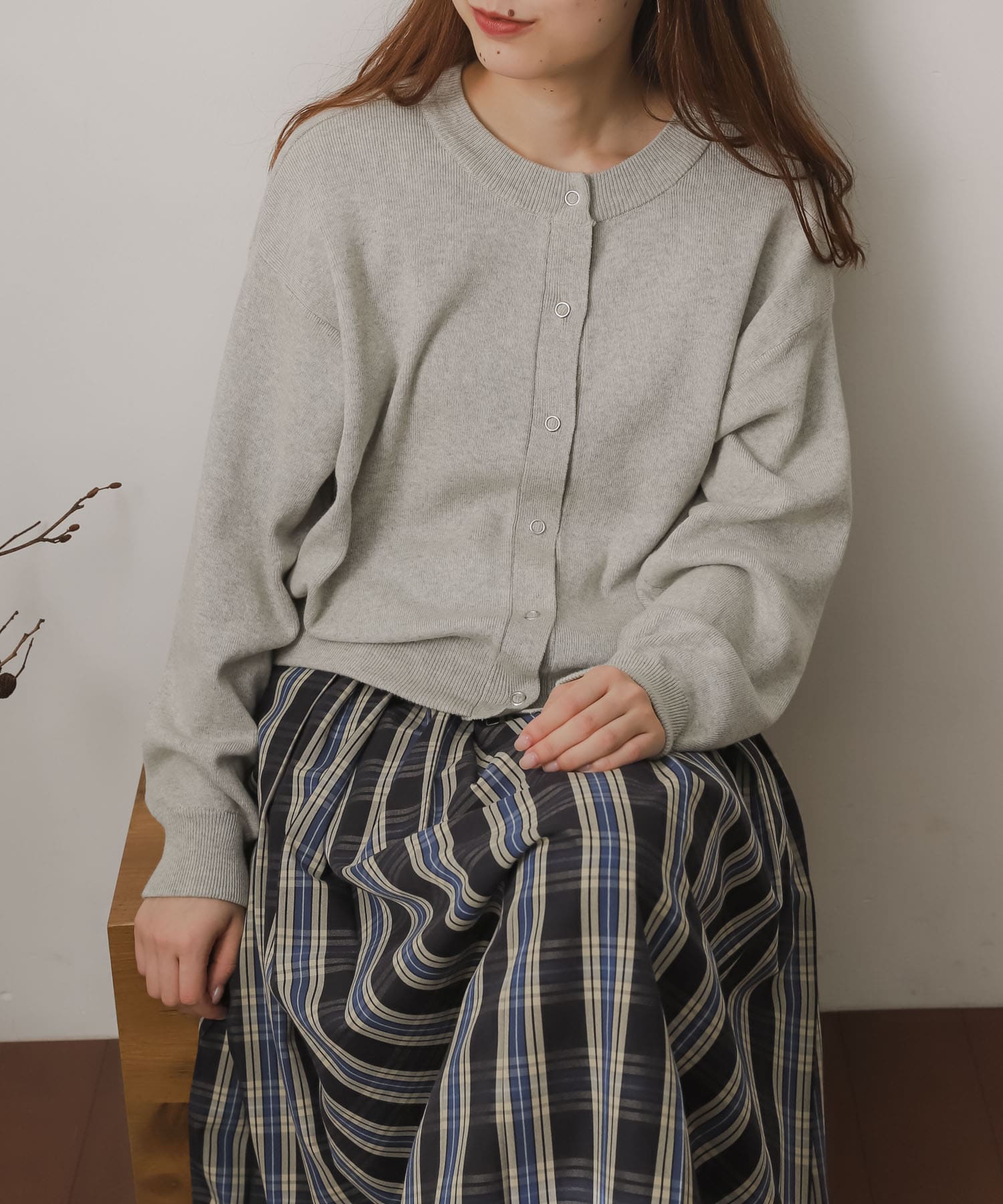身長：156cm サイズ：one