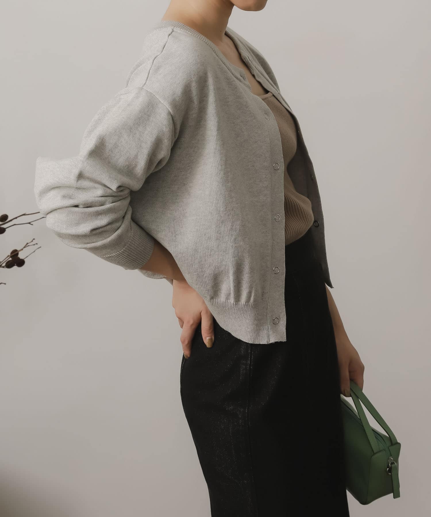 身長：164cm サイズ：one