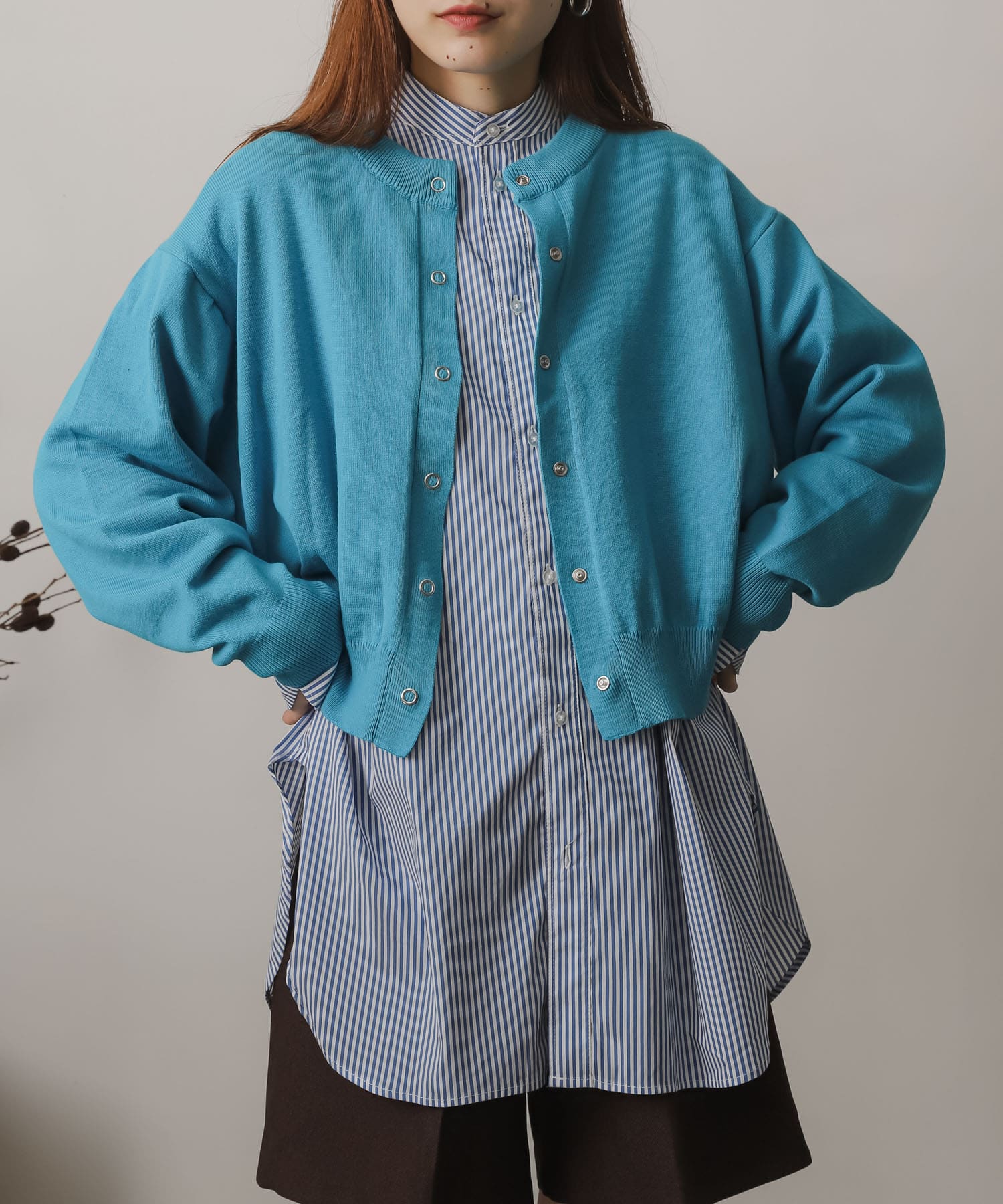 身長：156cm サイズ：one