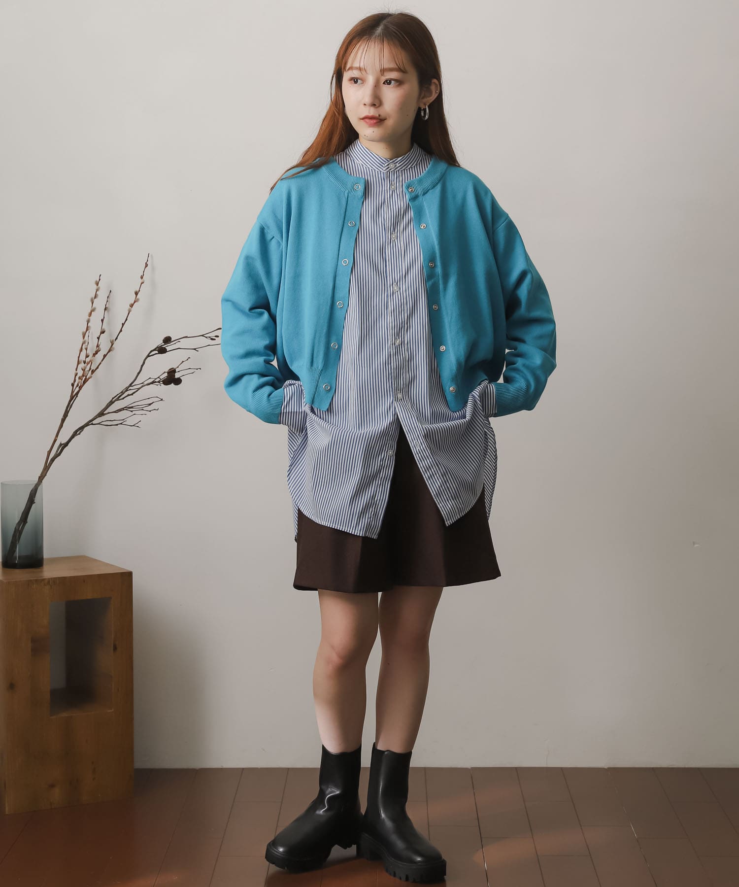 身長：156cm サイズ：one