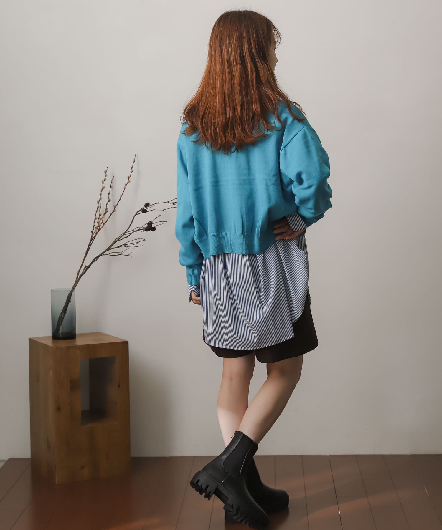 身長：156cm サイズ：one