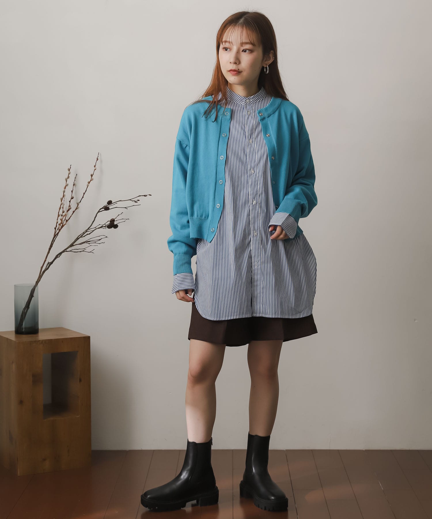 身長：156cm サイズ：one