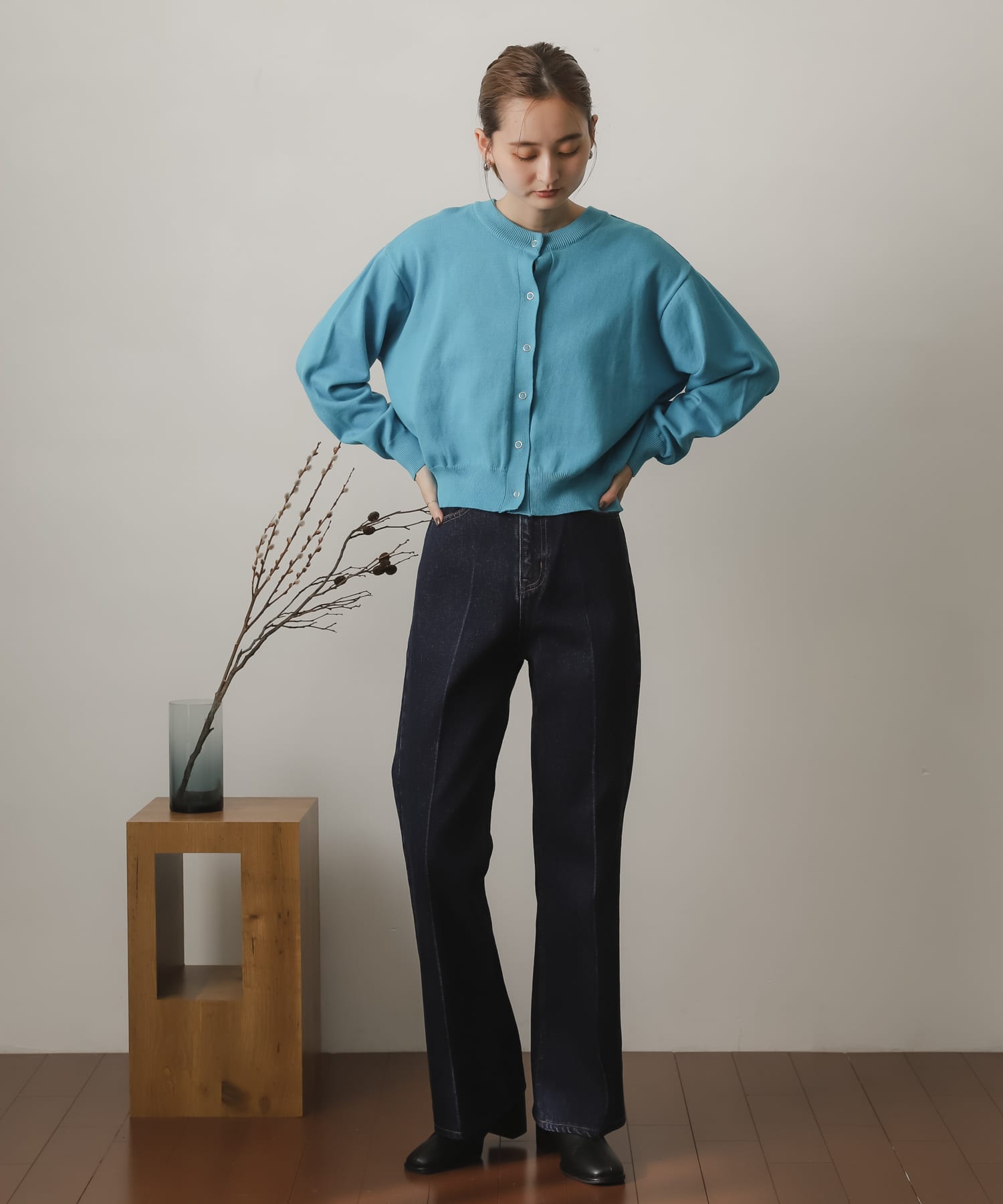 身長：169cm サイズ：one