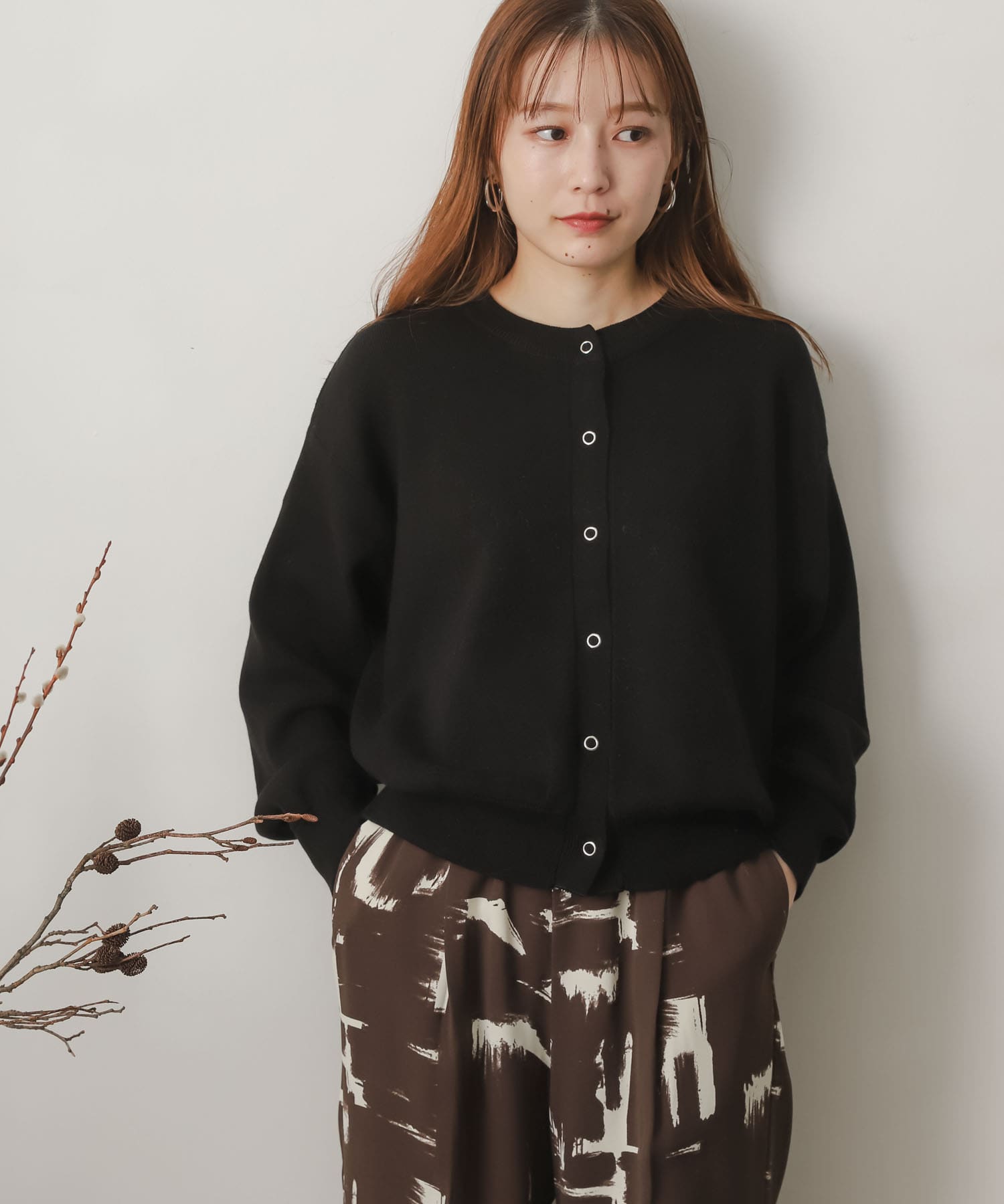 身長：156cm サイズ：one