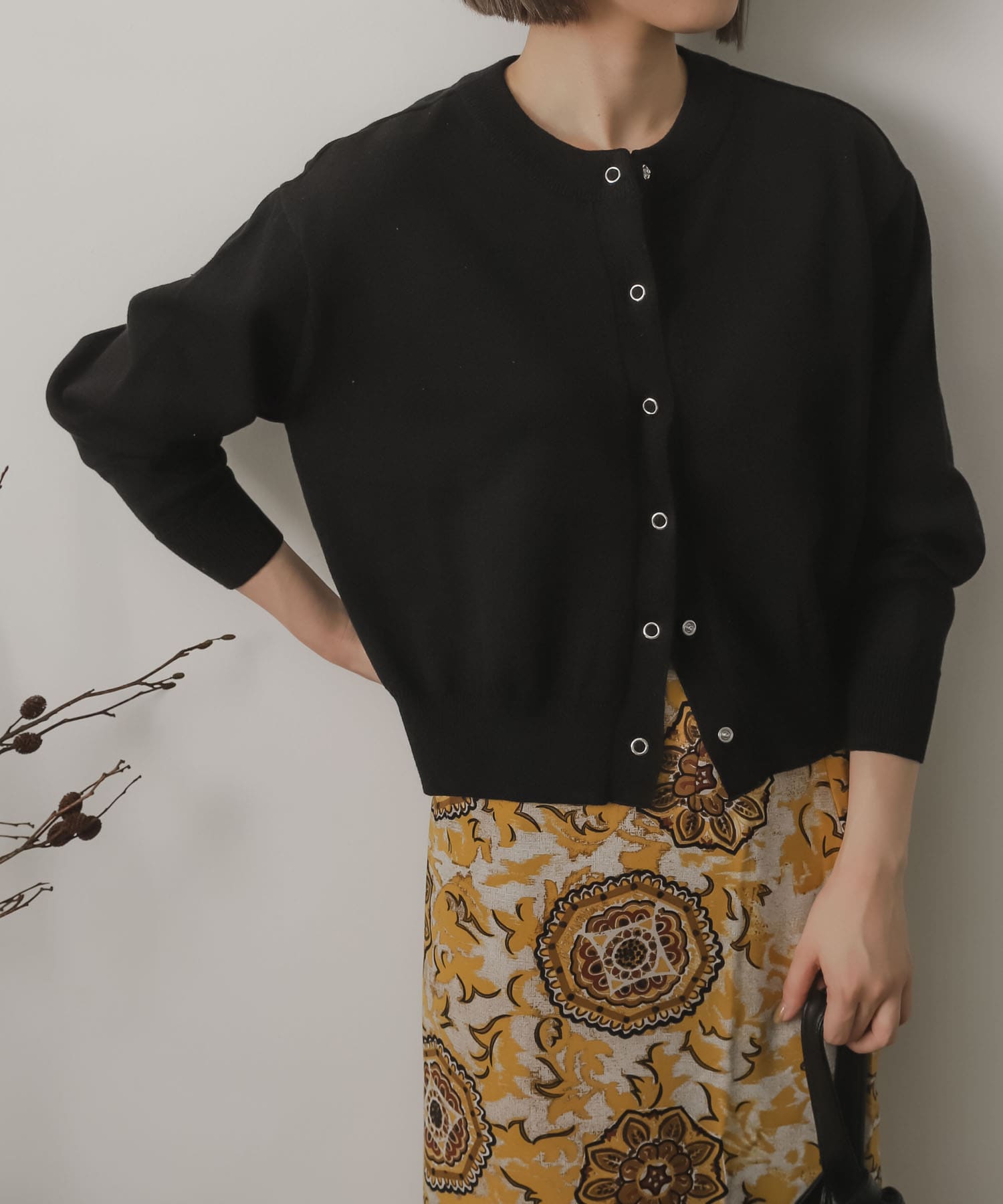 身長：164cm サイズ：one