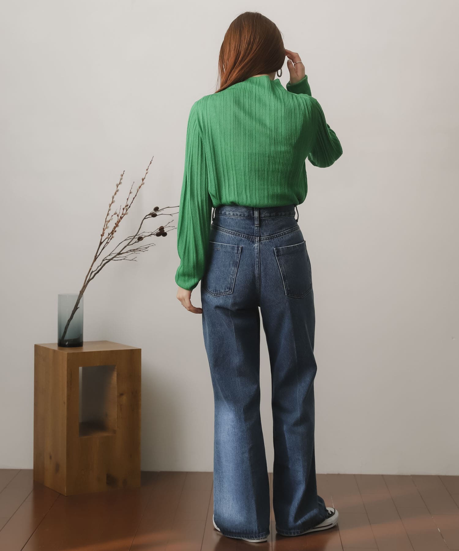 身長：156cm サイズ：one
