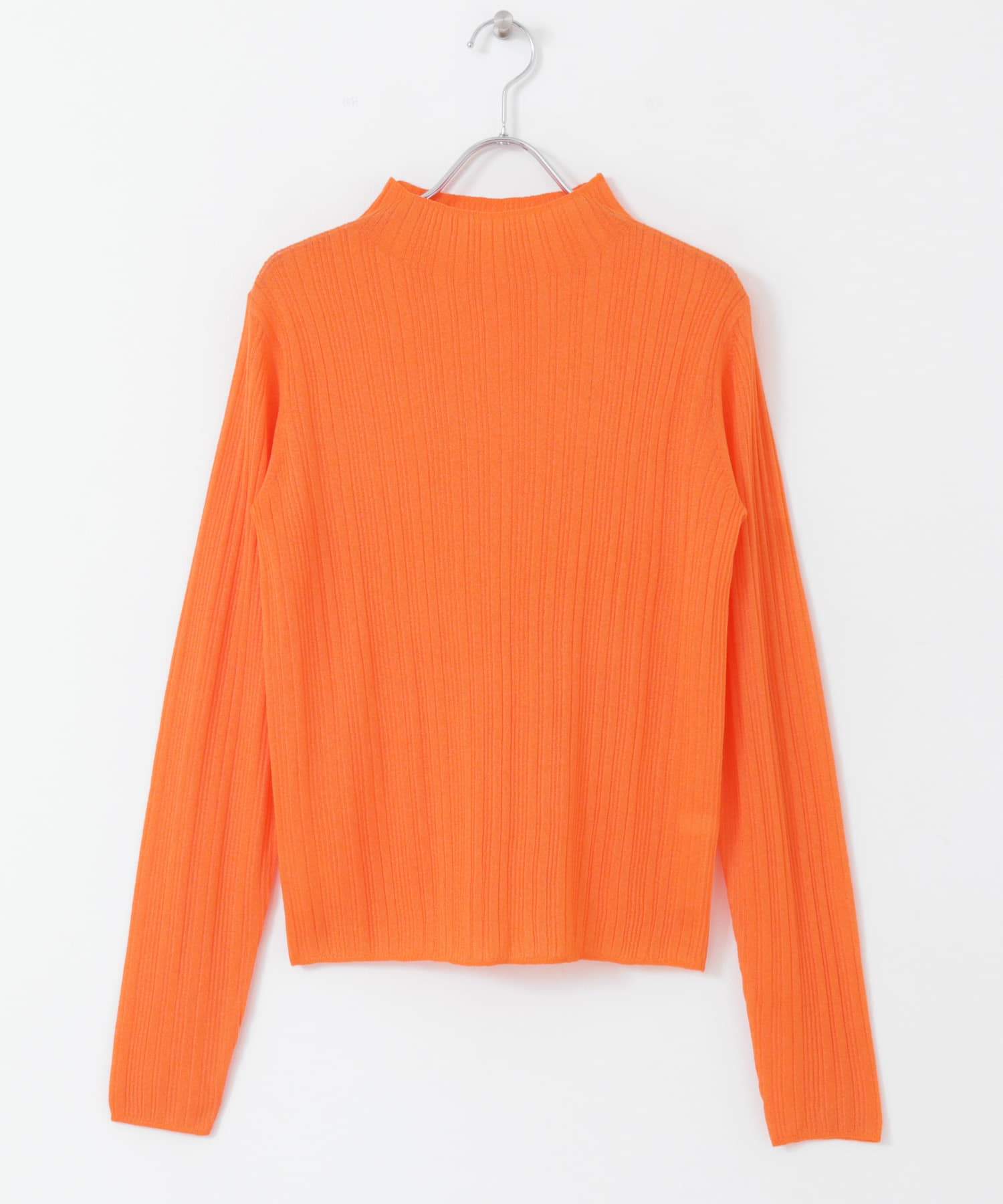 シアーコンパクトセーター ORANGE one