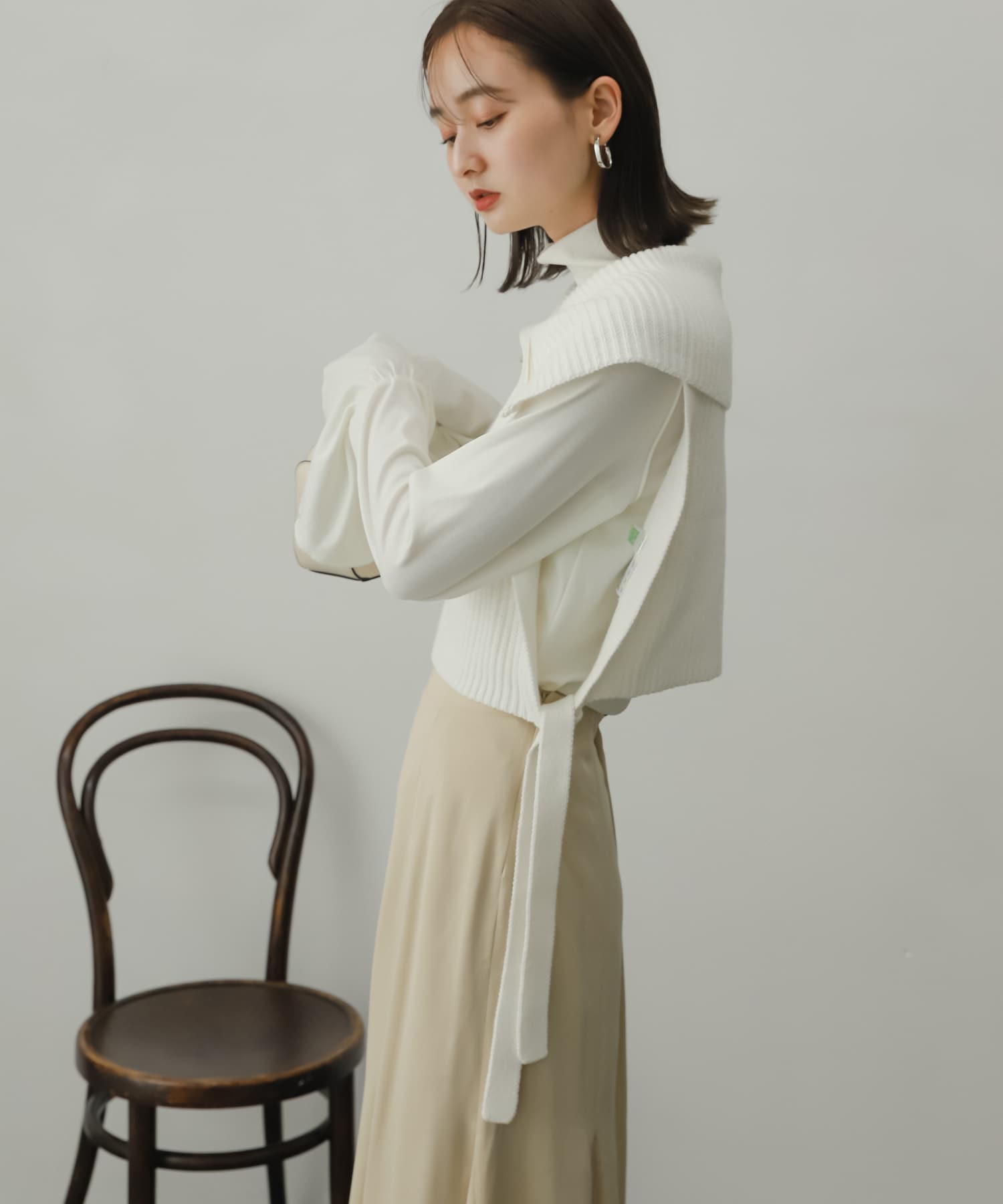 身長：169cm サイズ：one