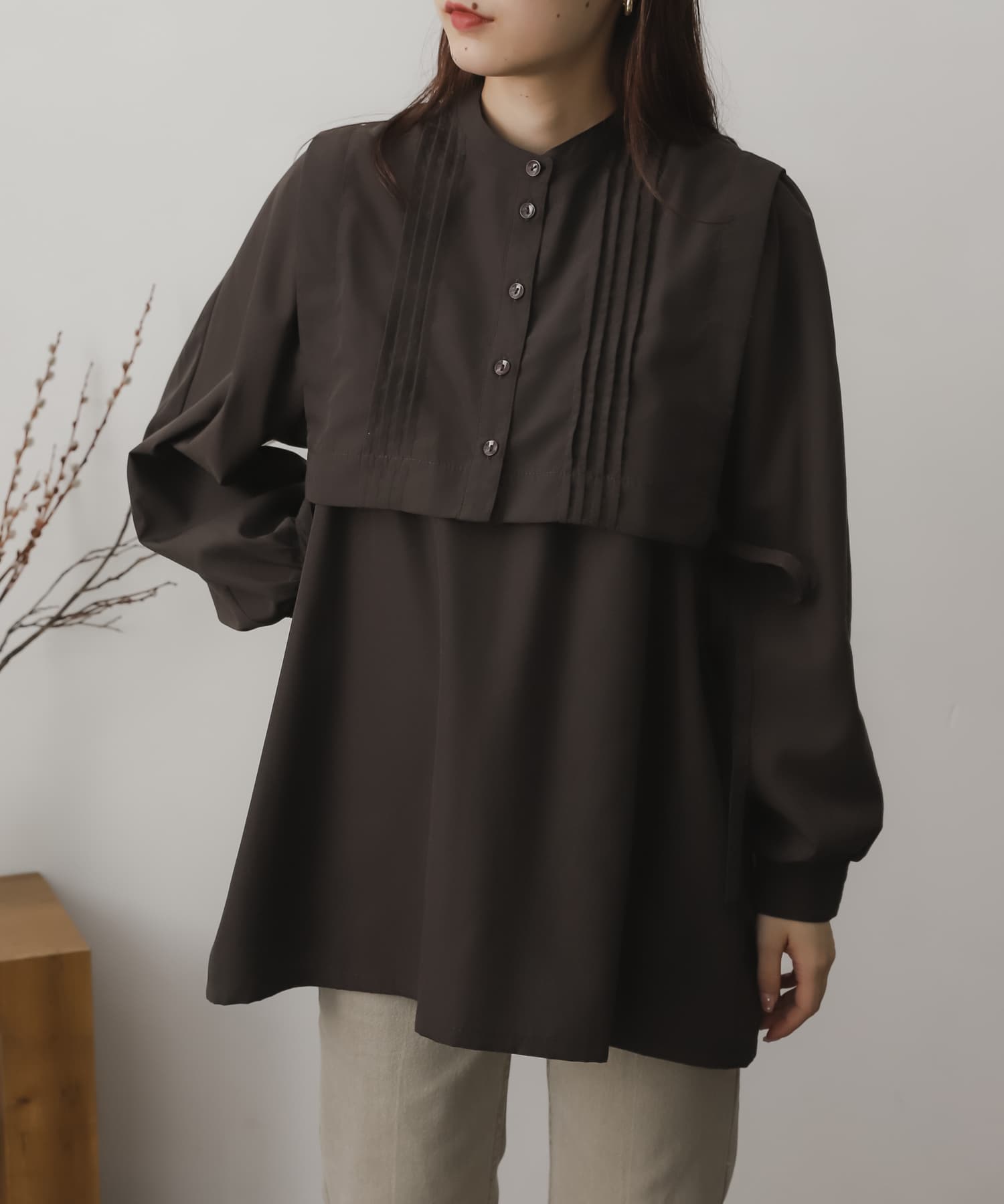 身長：156cm サイズ：one