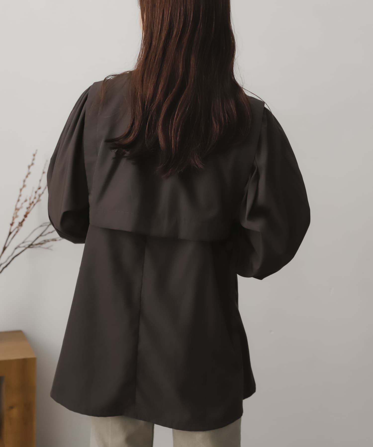 身長：156cm サイズ：one