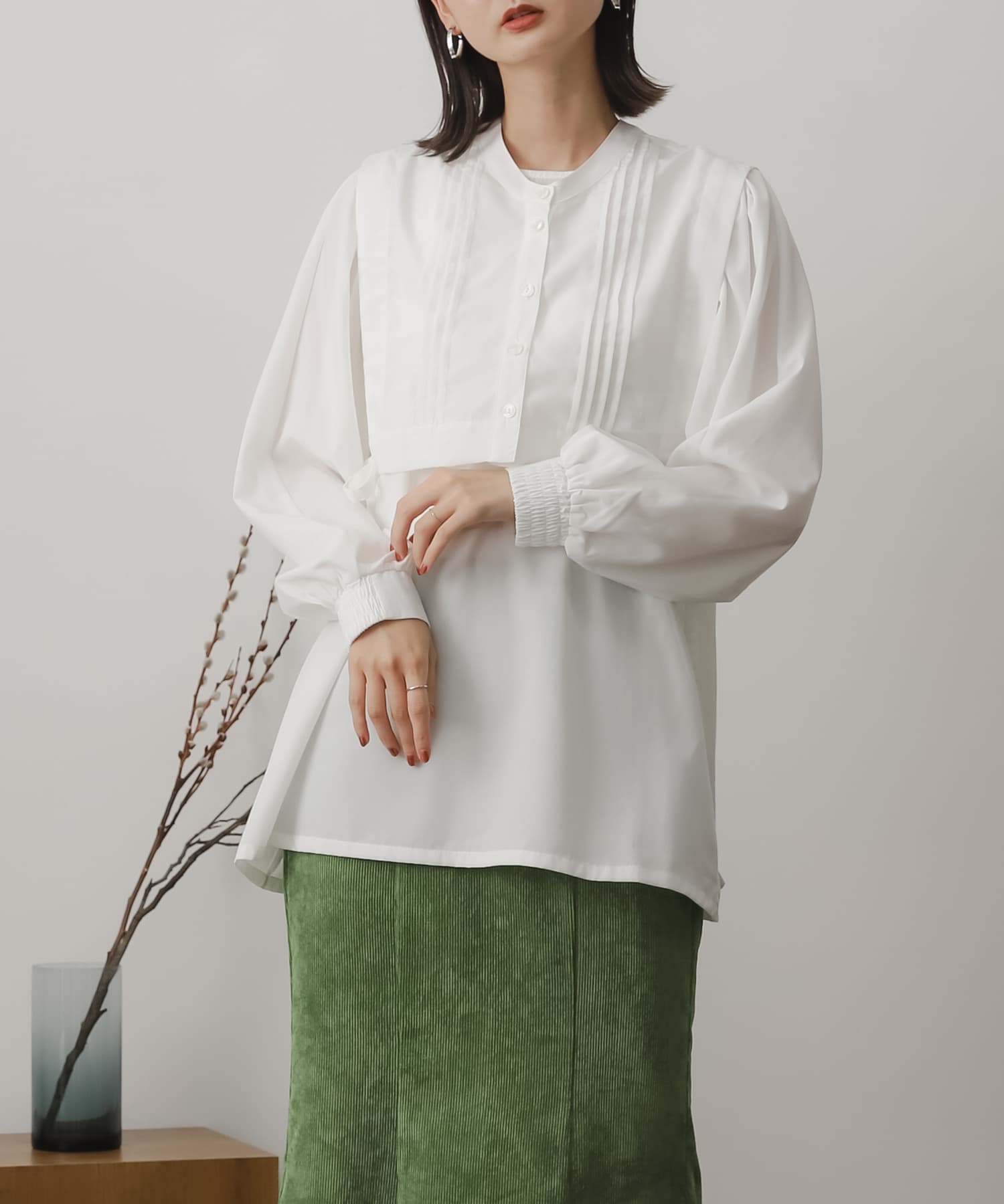 身長：169cm サイズ：one