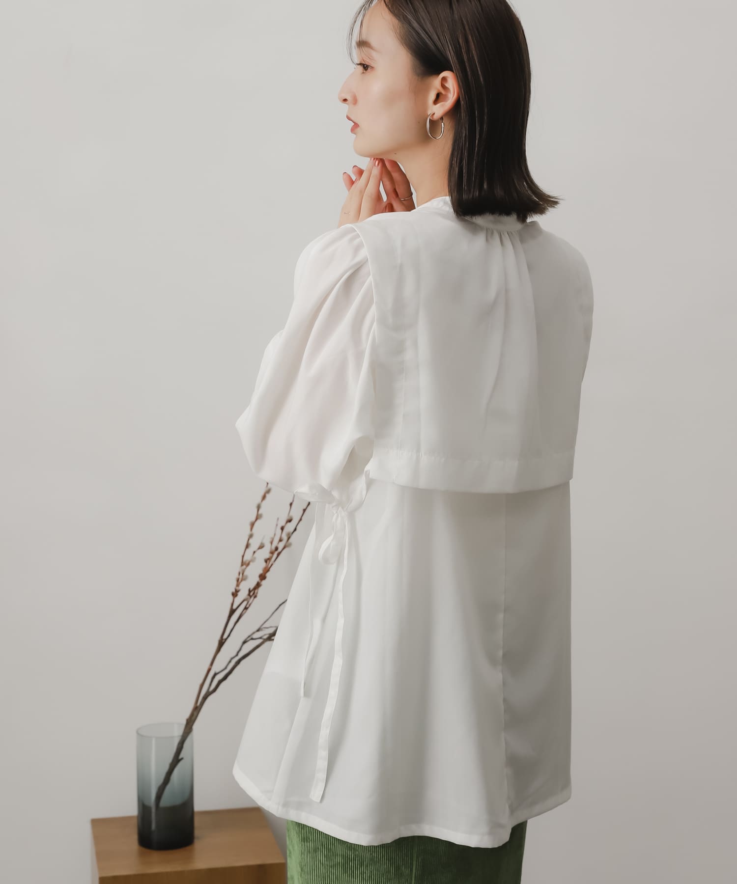 身長：169cm サイズ：one