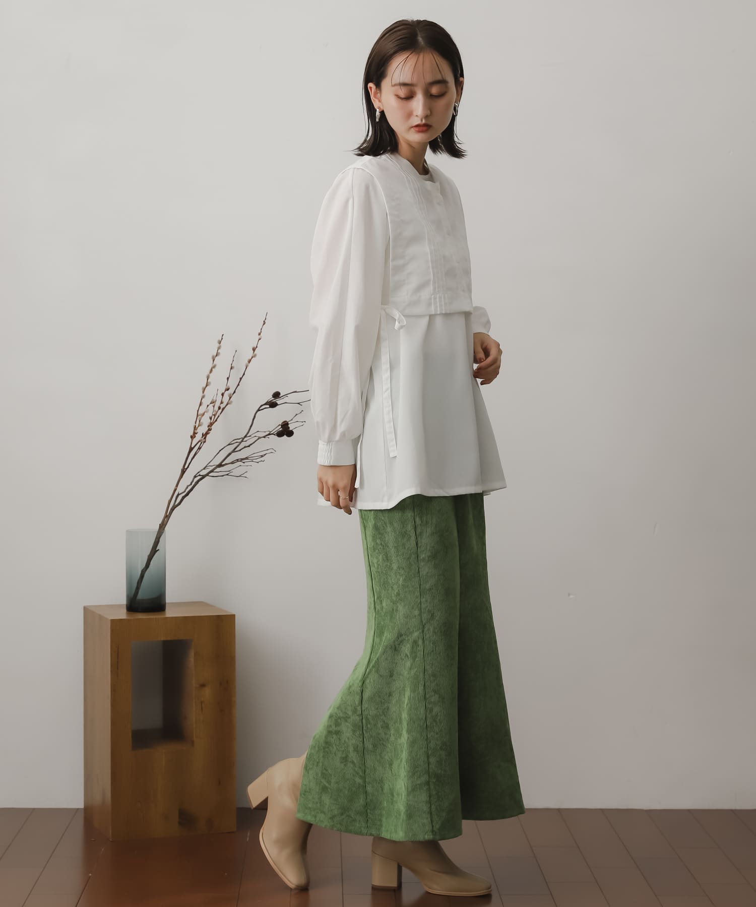 身長：169cm サイズ：one