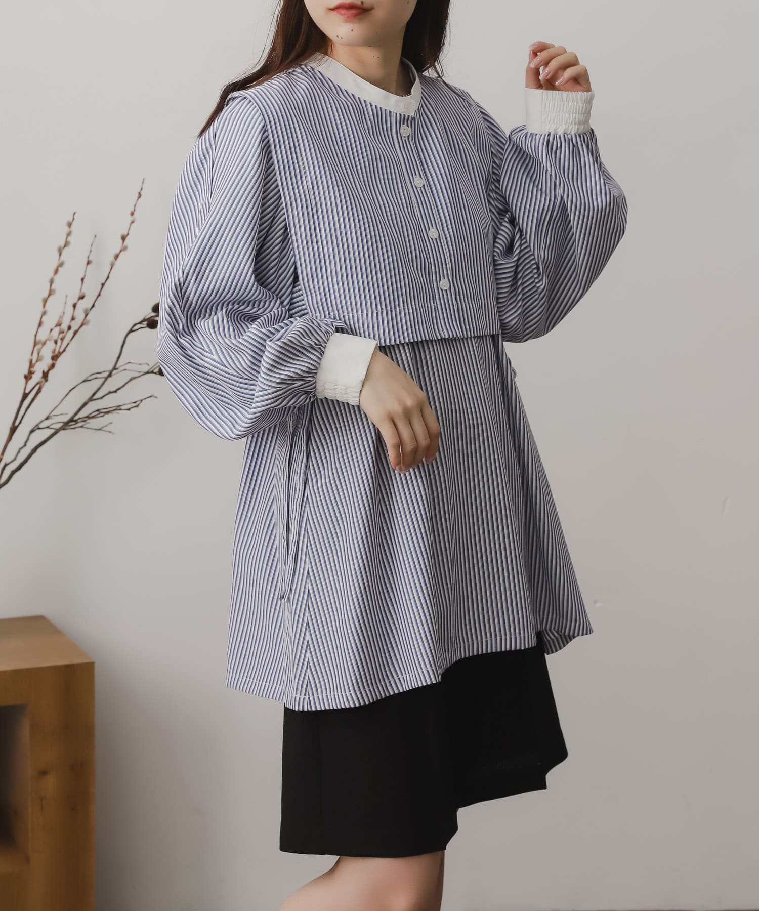 身長：156cm サイズ：one