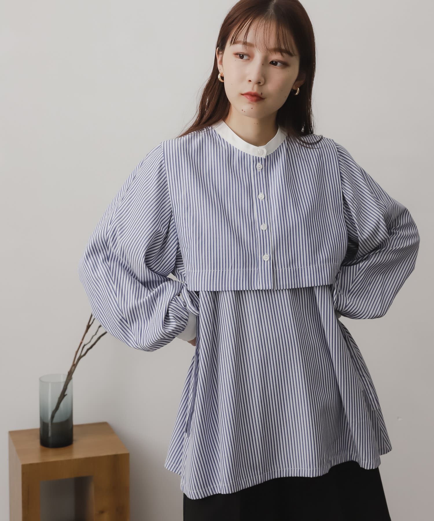 身長：156cm サイズ：one