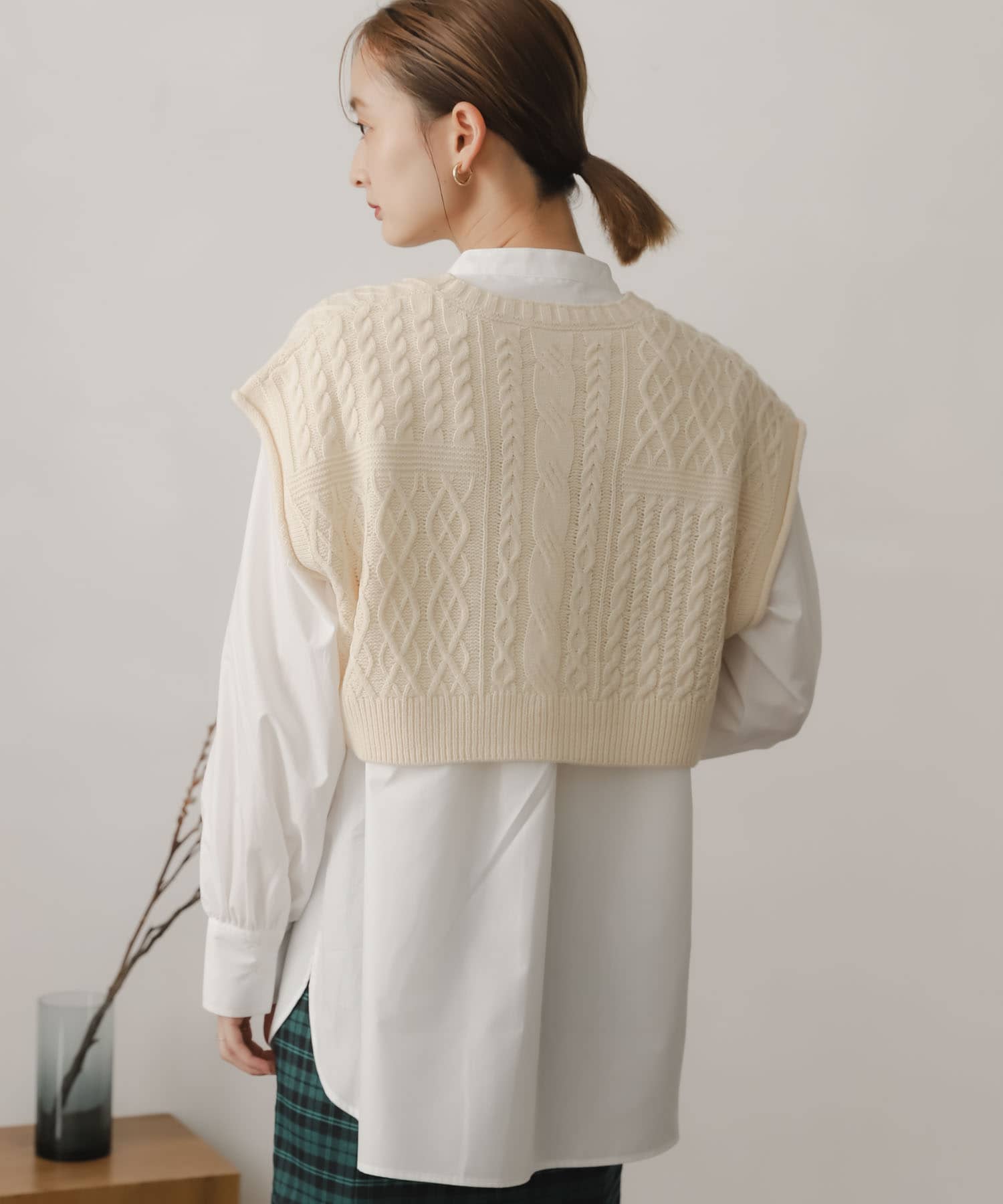 身長：169cm サイズ：one