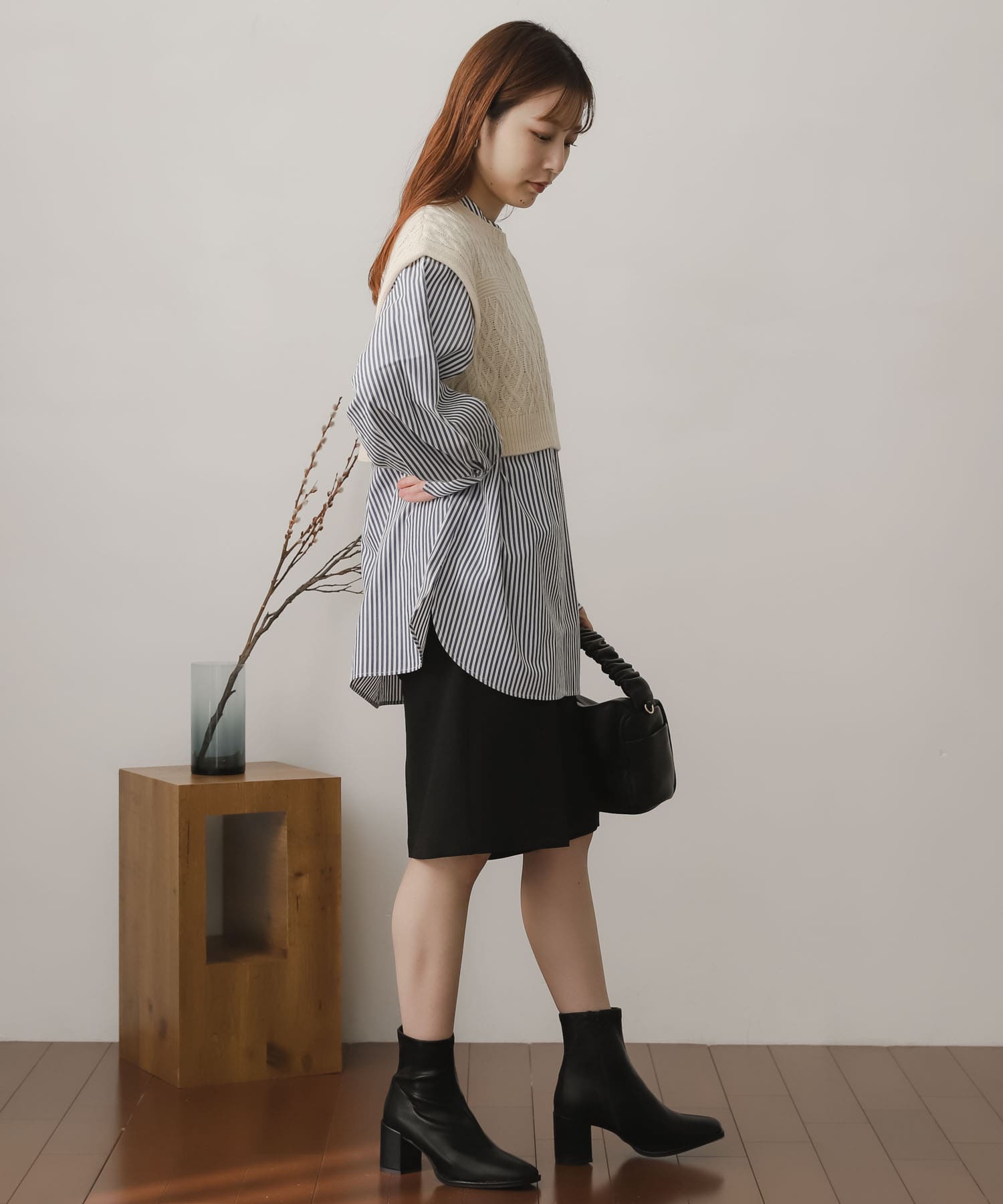 身長：156cm サイズ：one