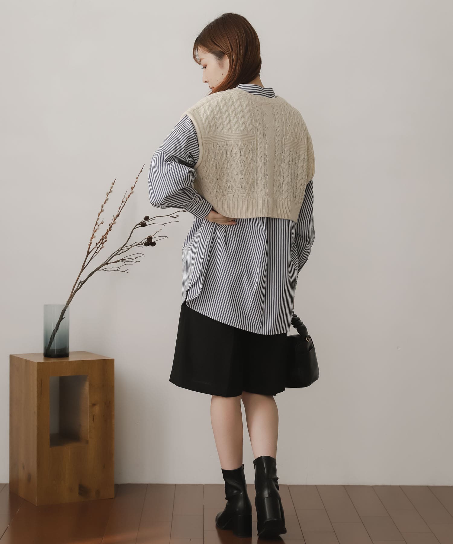 身長：156cm サイズ：one