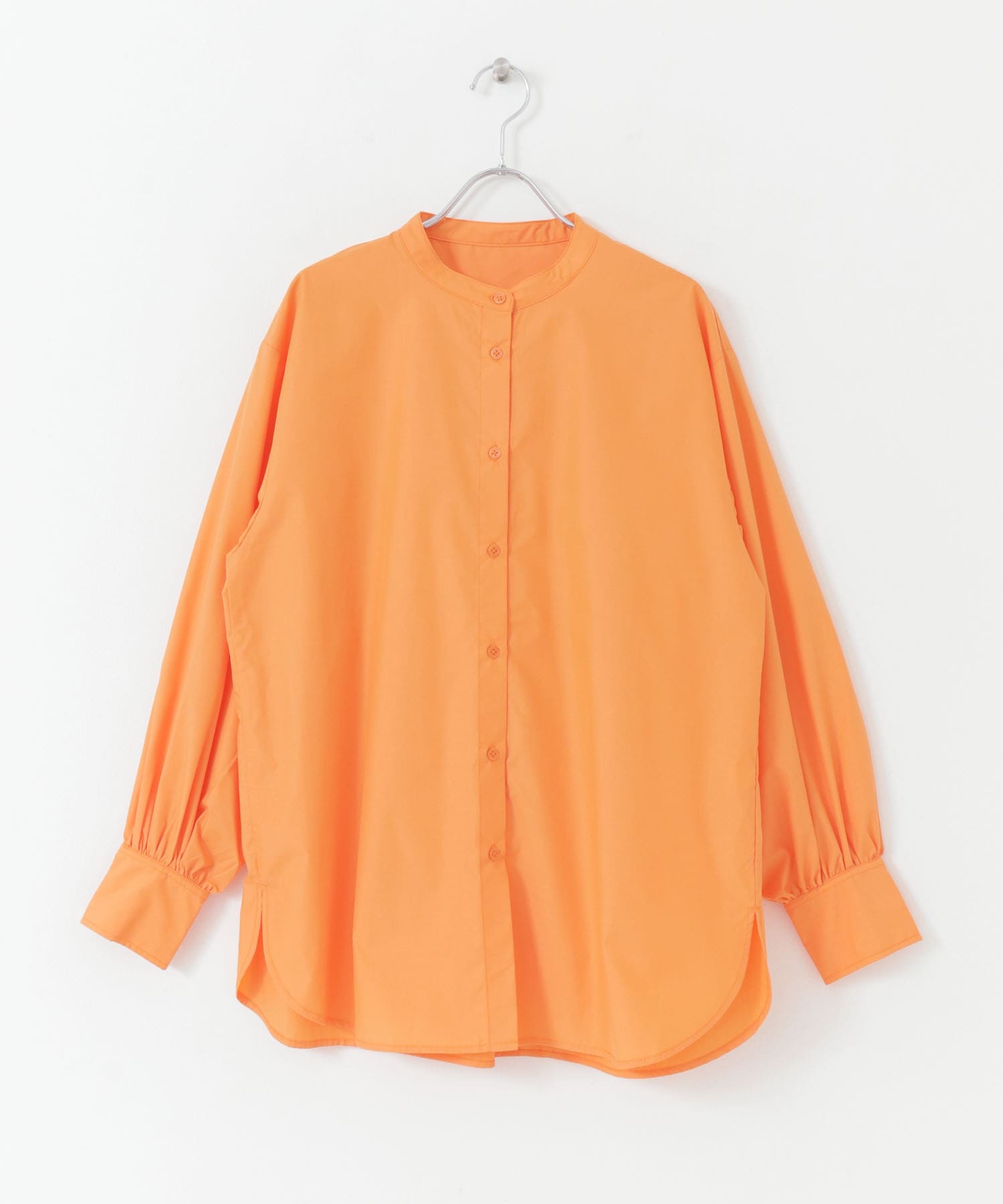 ニットベストレイヤードシャツ ORANGE one