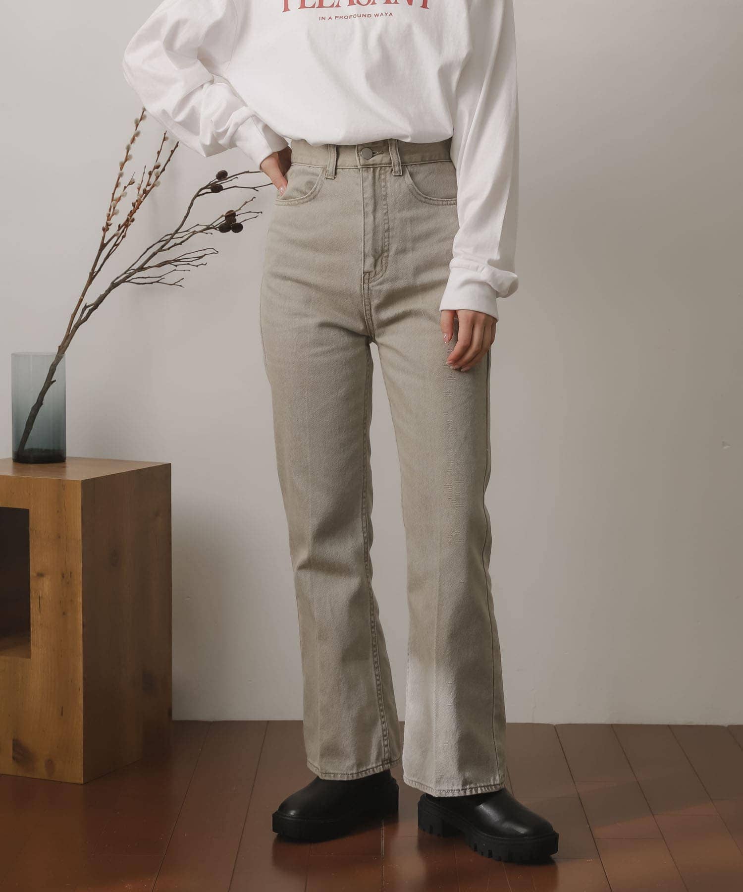 身長：156cm サイズ：XS