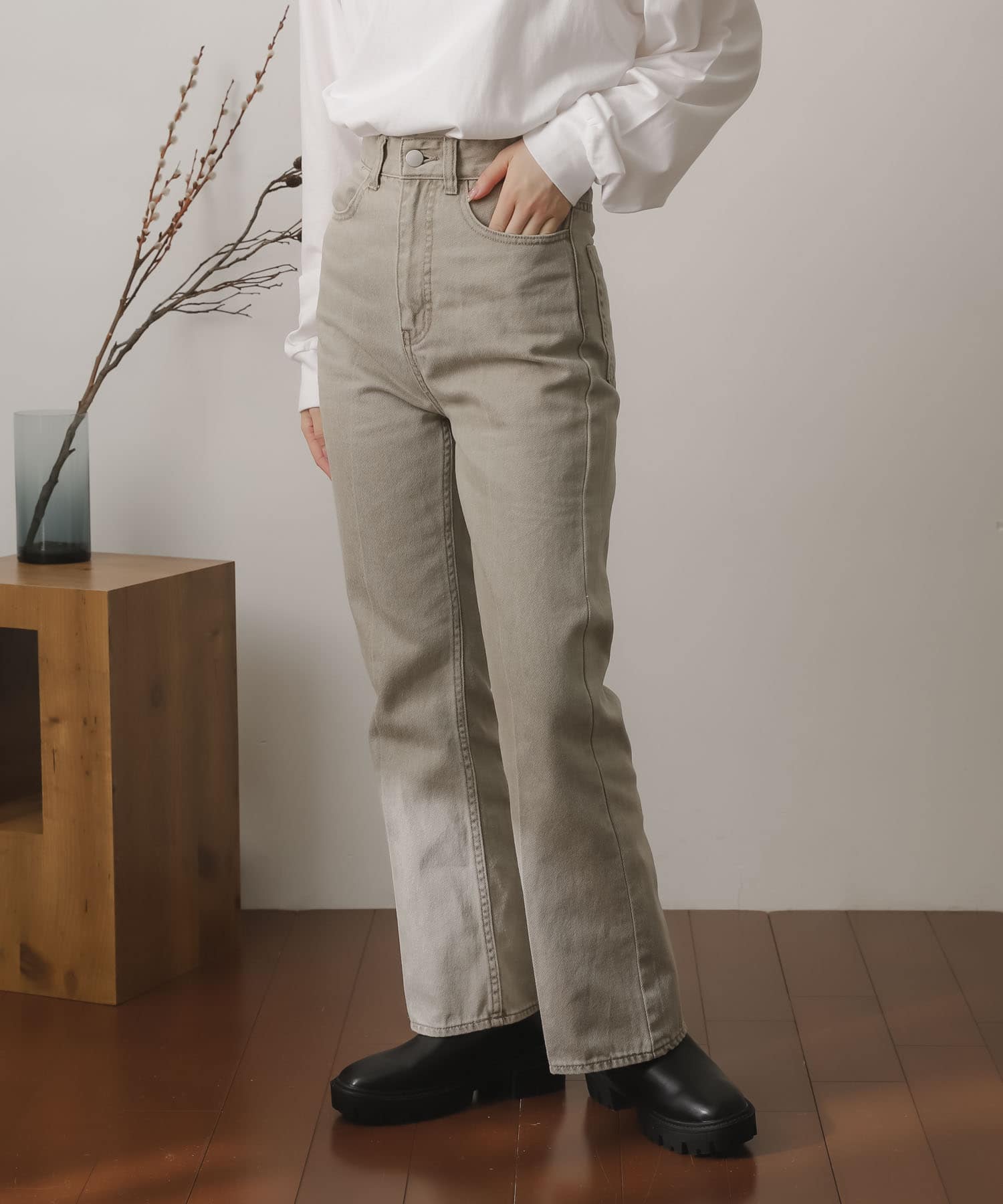 身長：156cm サイズ：XS