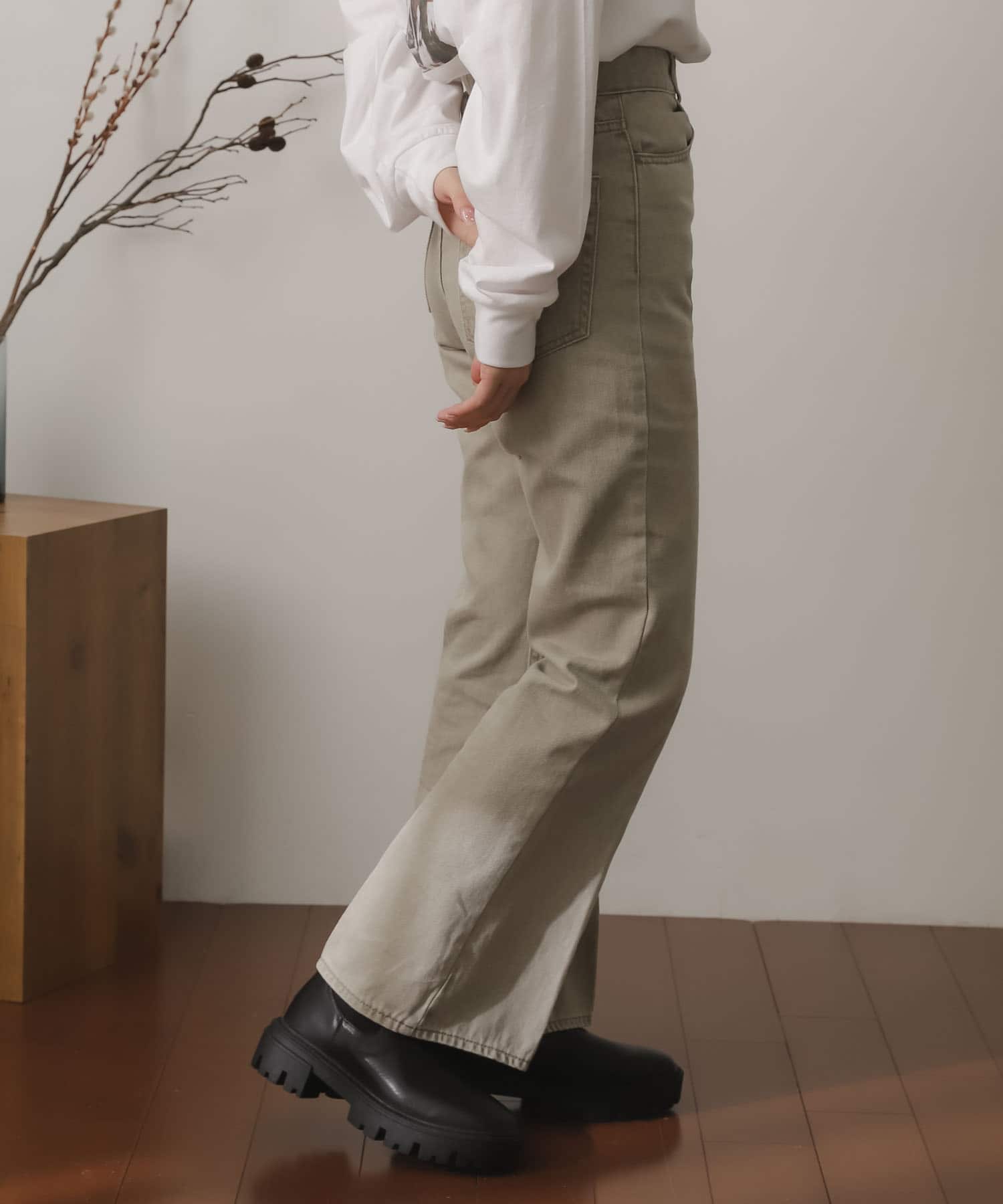 身長：156cm サイズ：XS