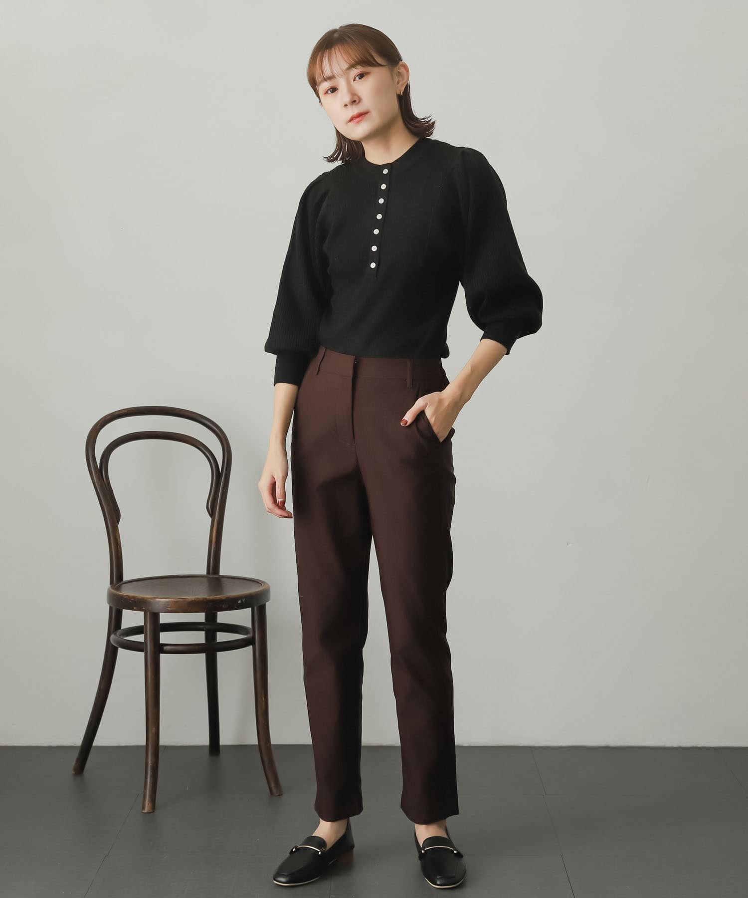 身長：162cm サイズ：M