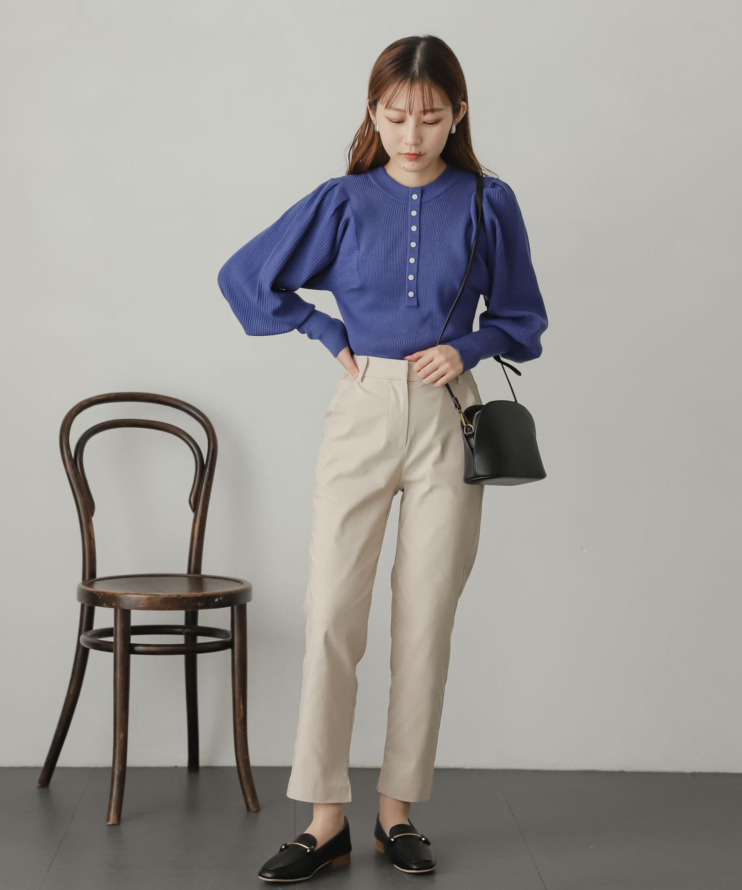 身長：156cm サイズ：XS