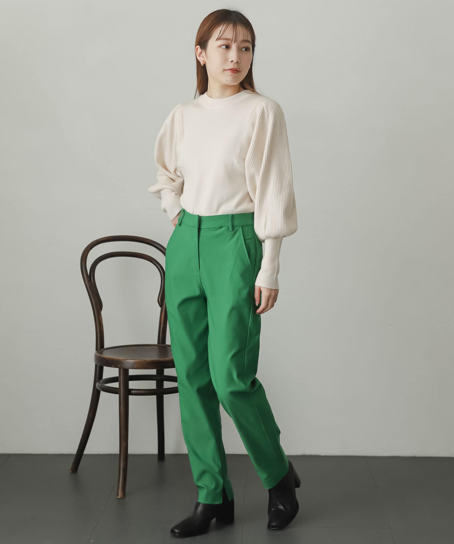 身長：156cm サイズ：XS