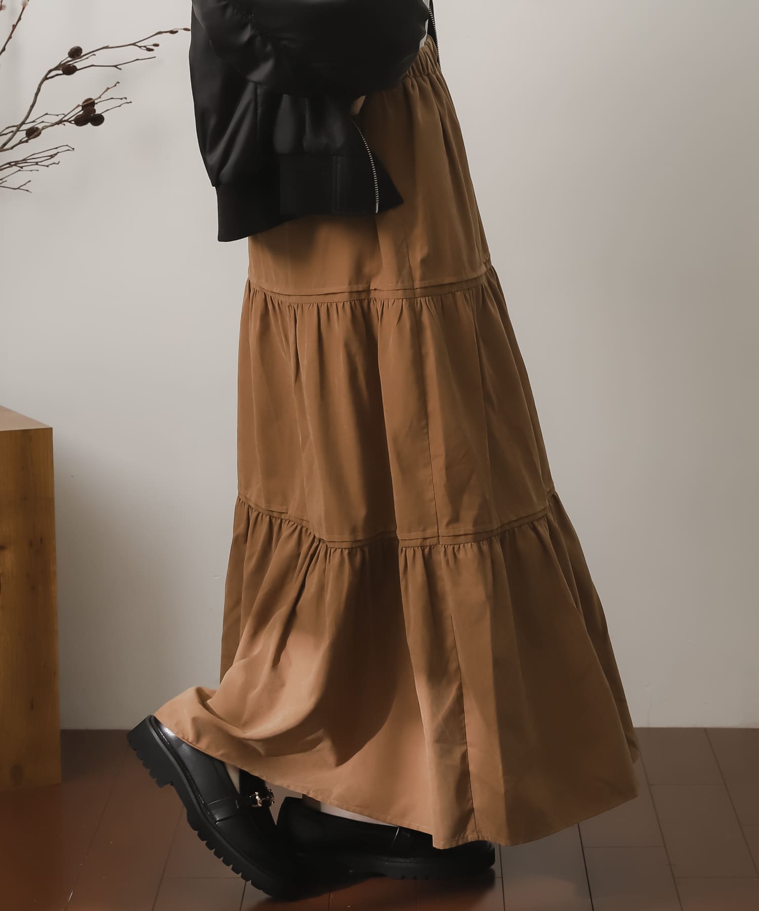 身長：156cm サイズ：one