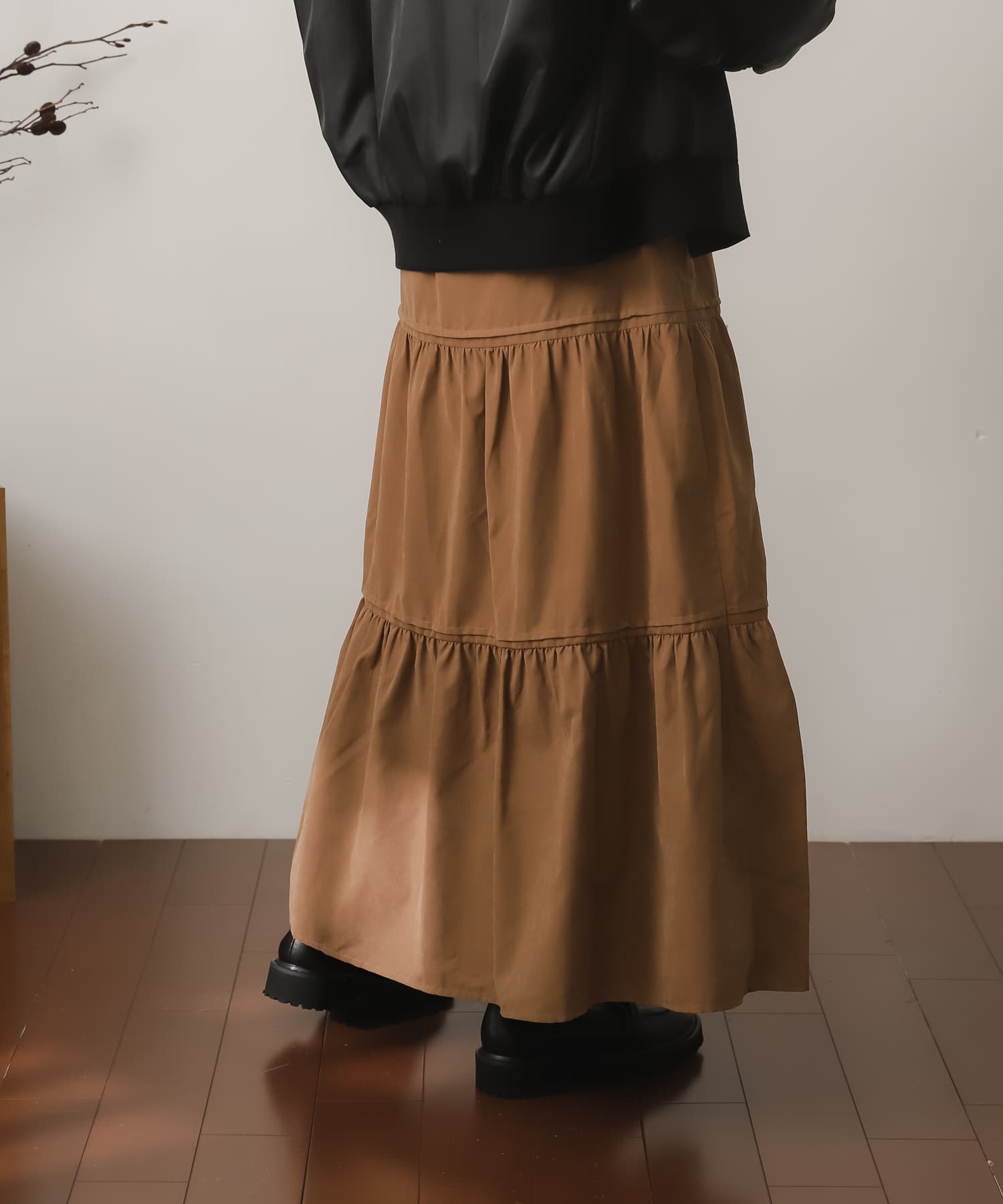 身長：156cm サイズ：one