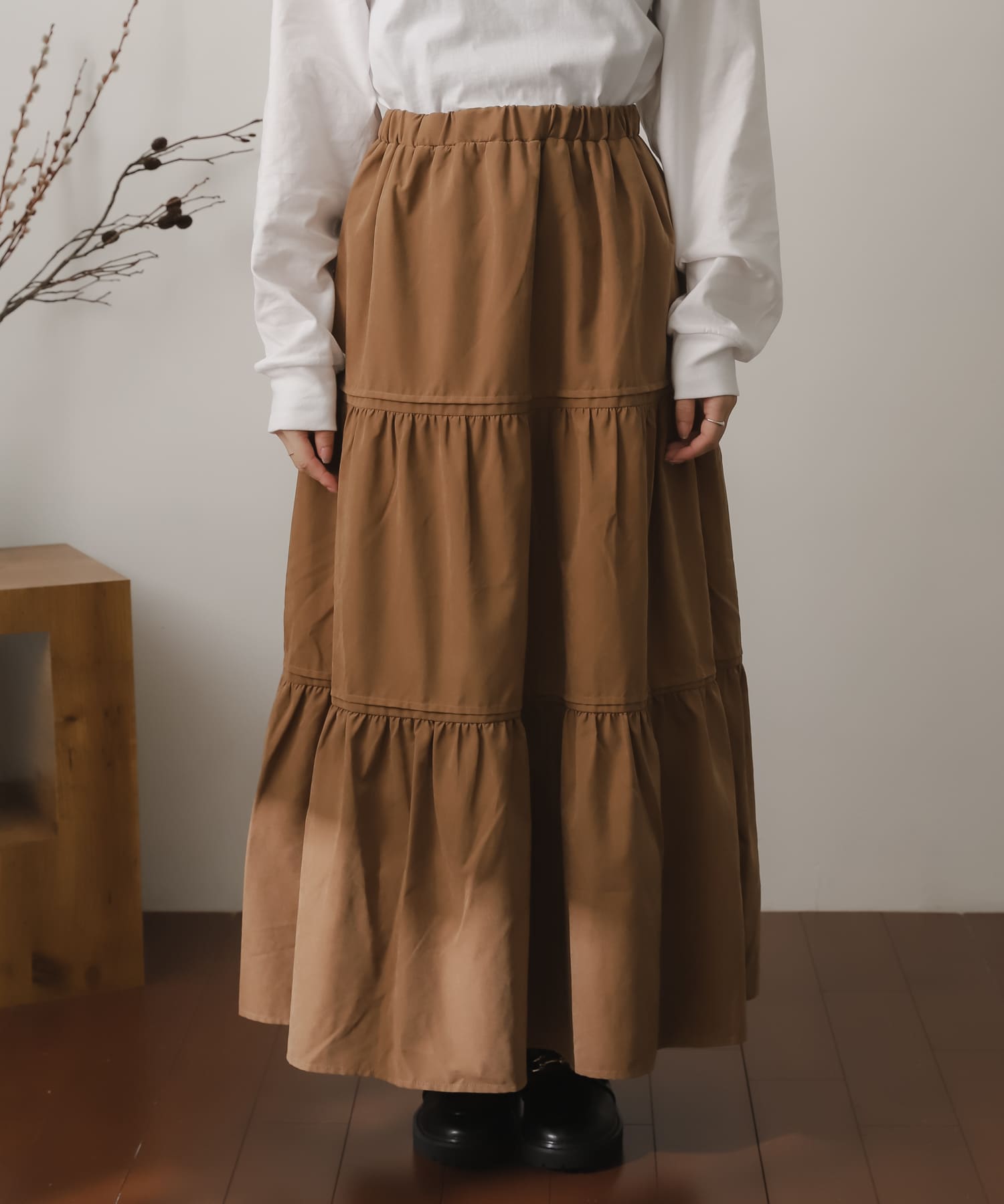 身長：156cm サイズ：one