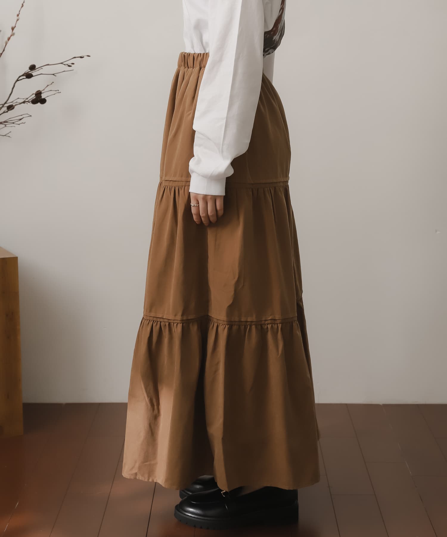 身長：156cm サイズ：one