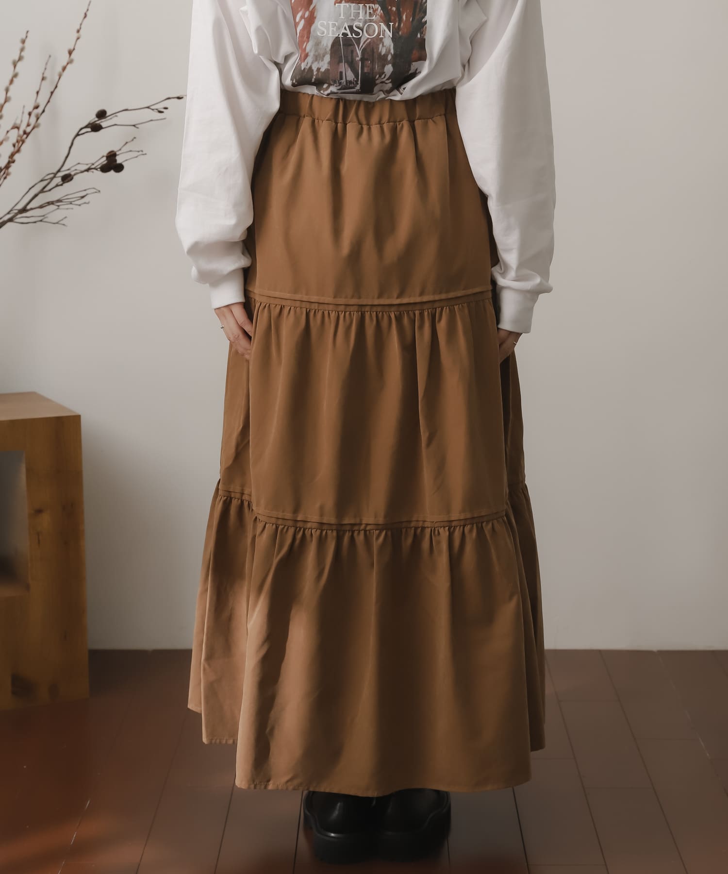 身長：156cm サイズ：one