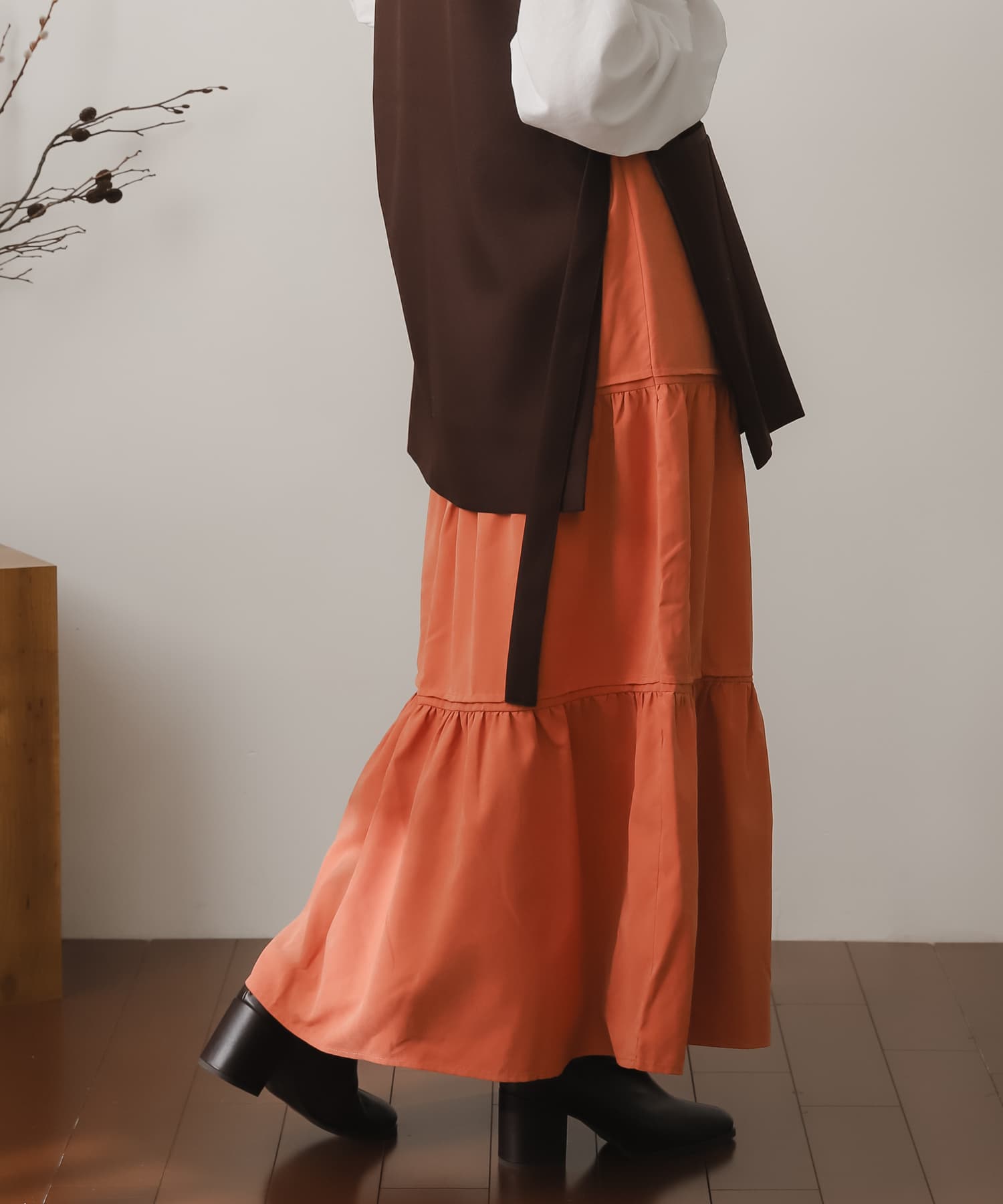 身長：156cm サイズ：one