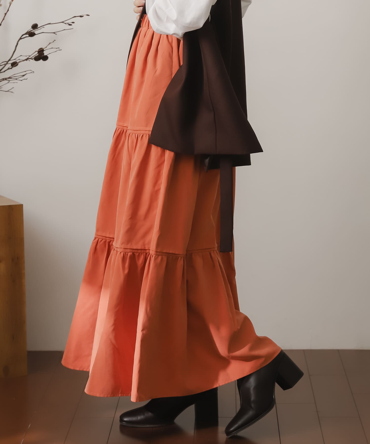 身長：156cm サイズ：one