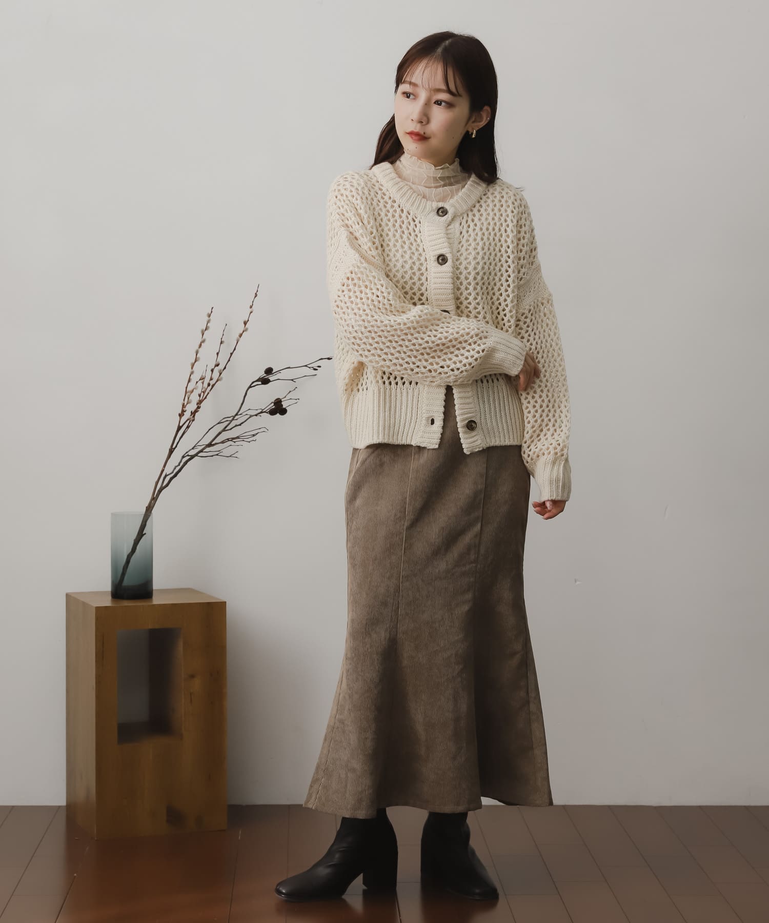 身長：156cm サイズ：M