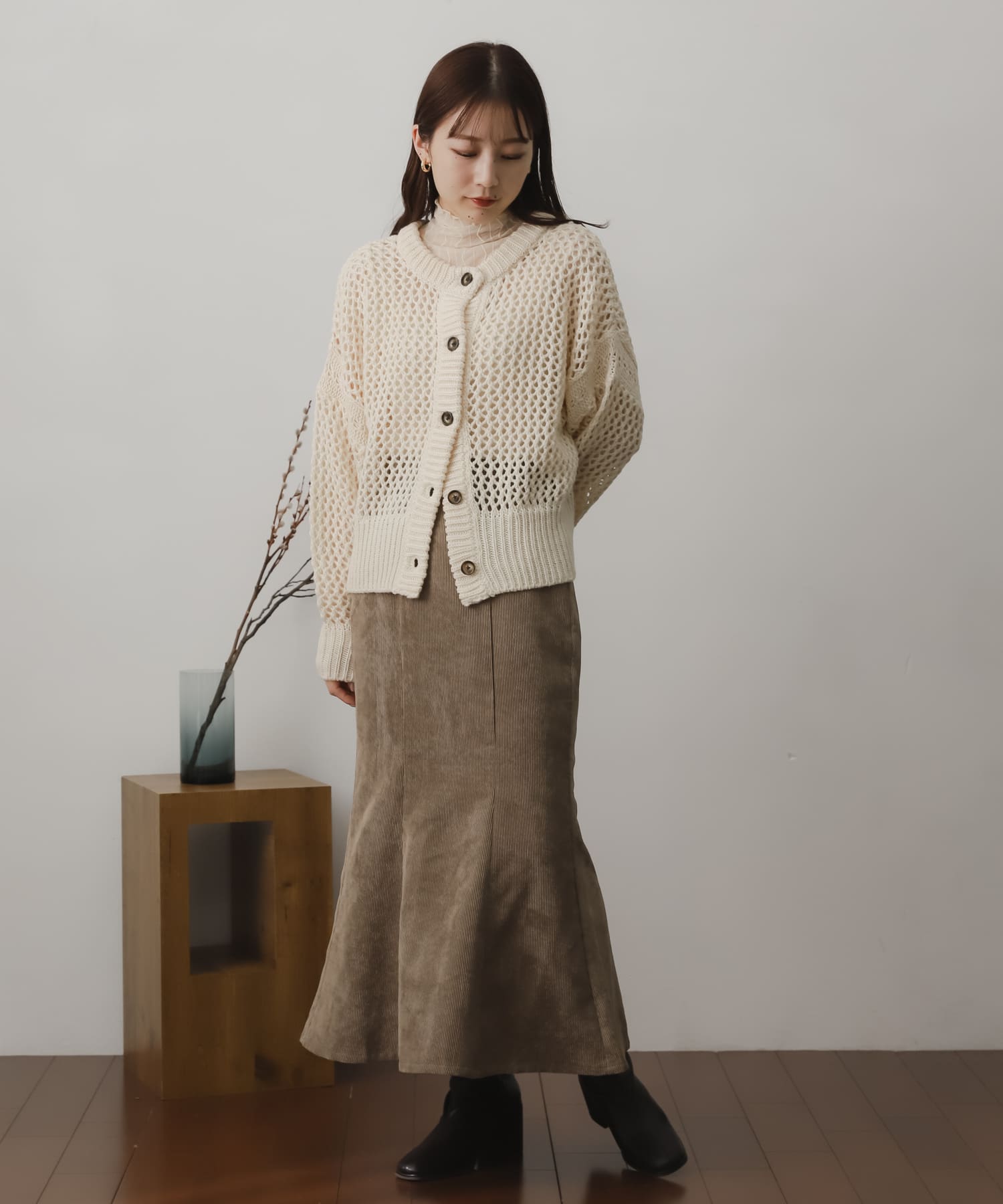身長：156cm サイズ：M