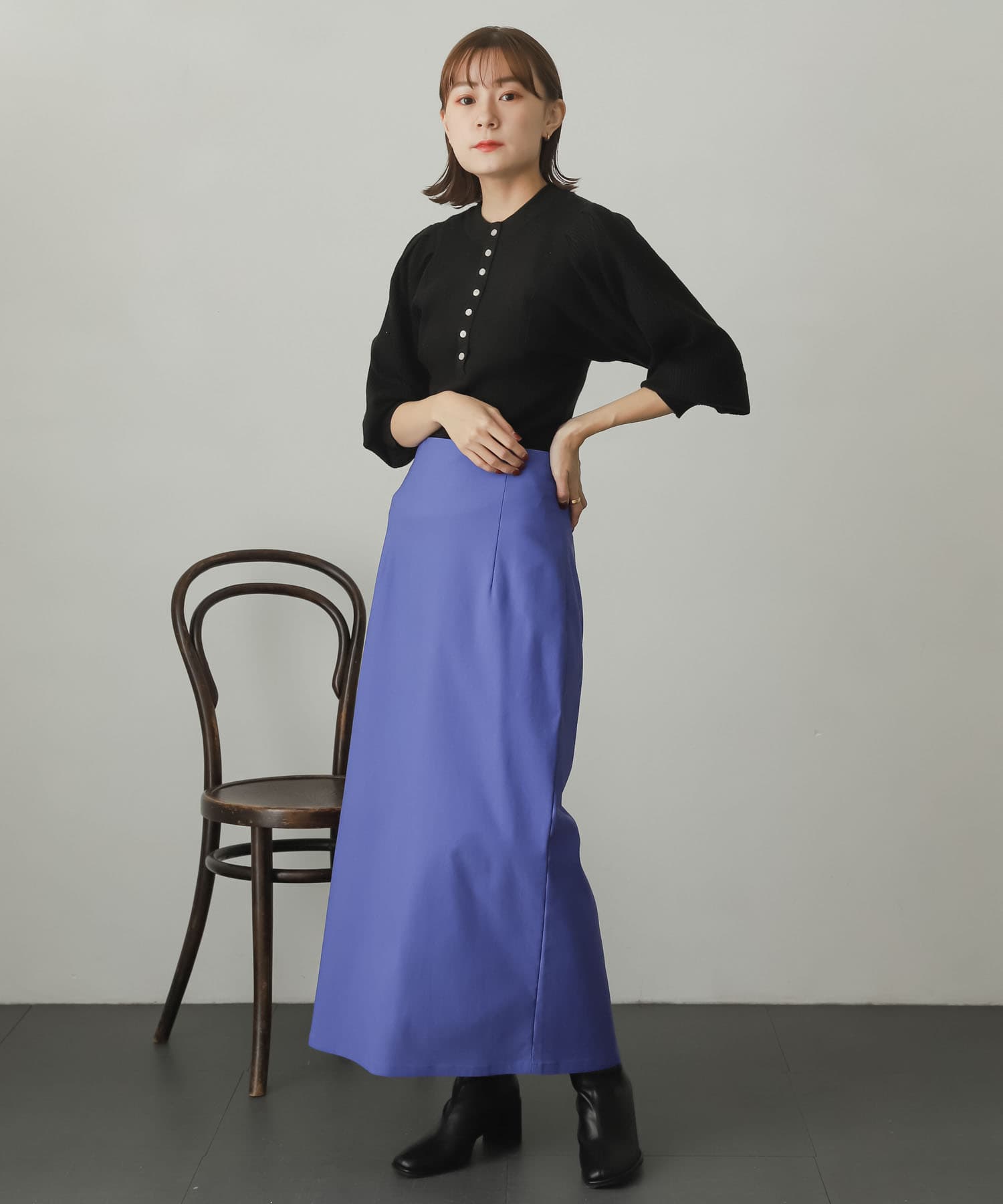 身長：162cm サイズ：L