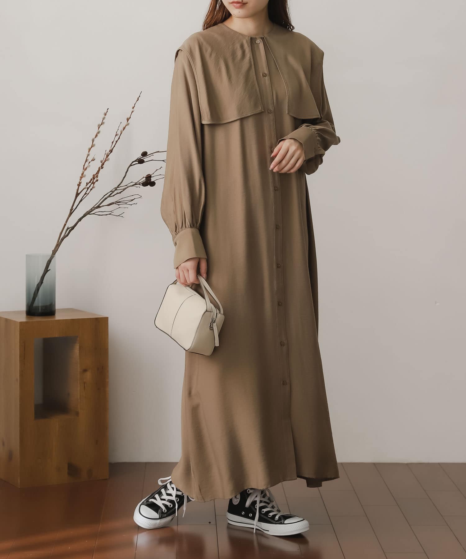 身長：156cm サイズ：one