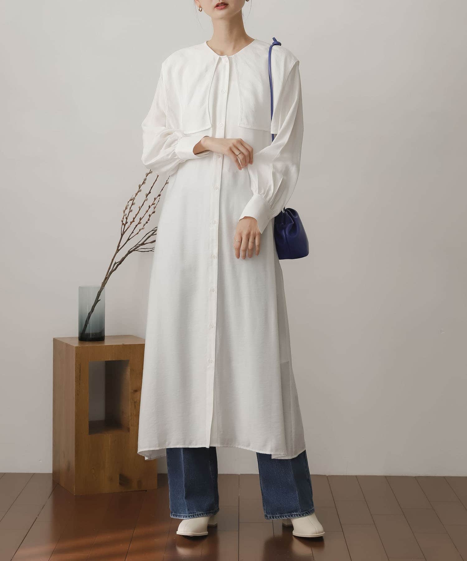 身長：169cm サイズ：one