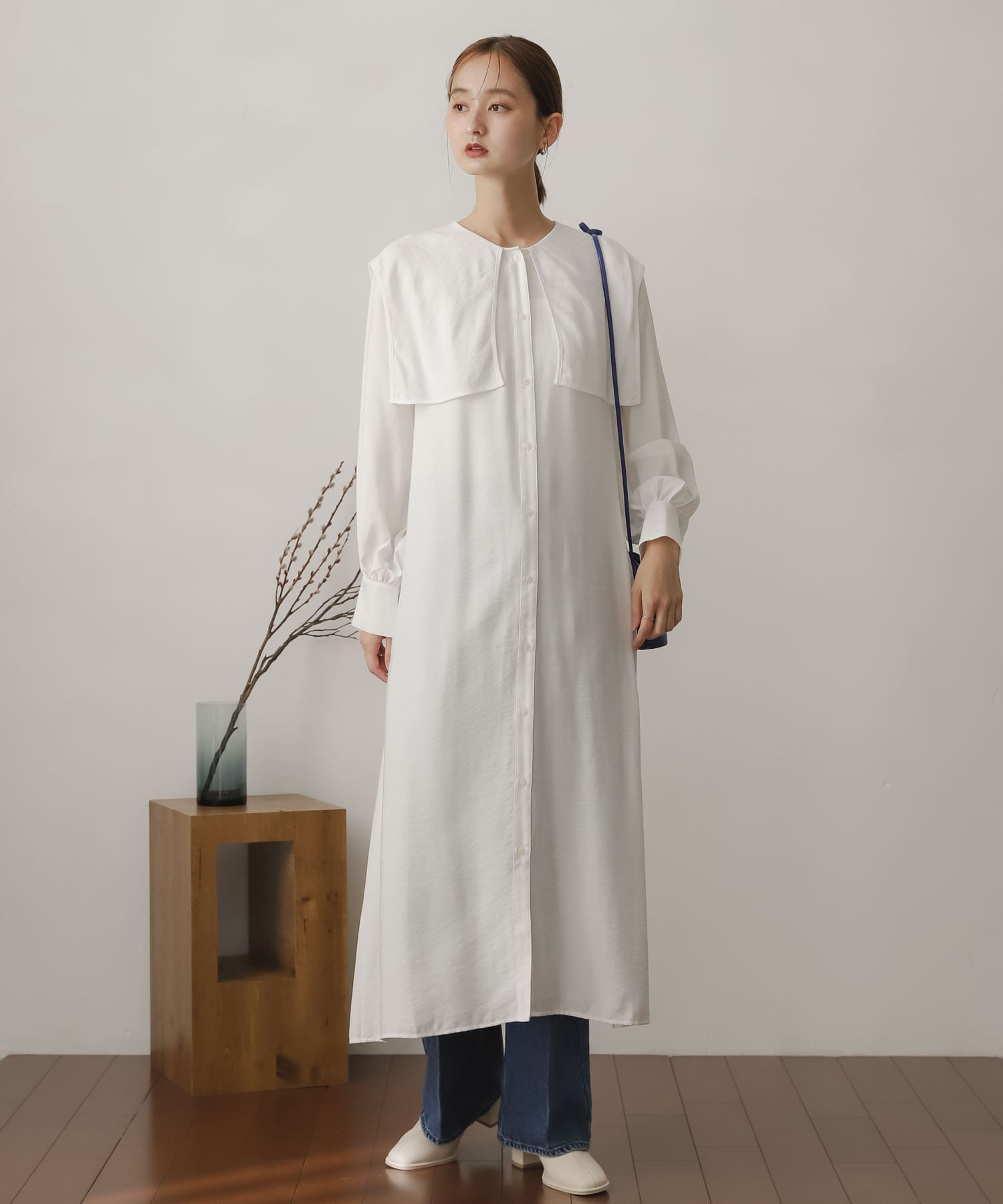 身長：169cm サイズ：one